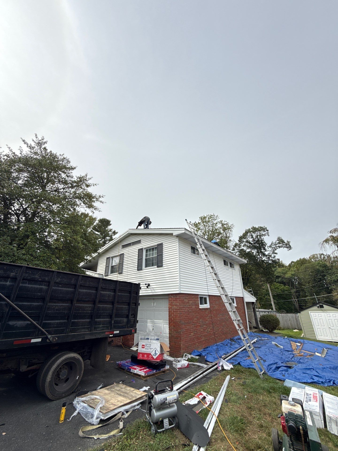 Residential Roofing Installation using GAF Timberline HDZ by Matter Roofing & Construction