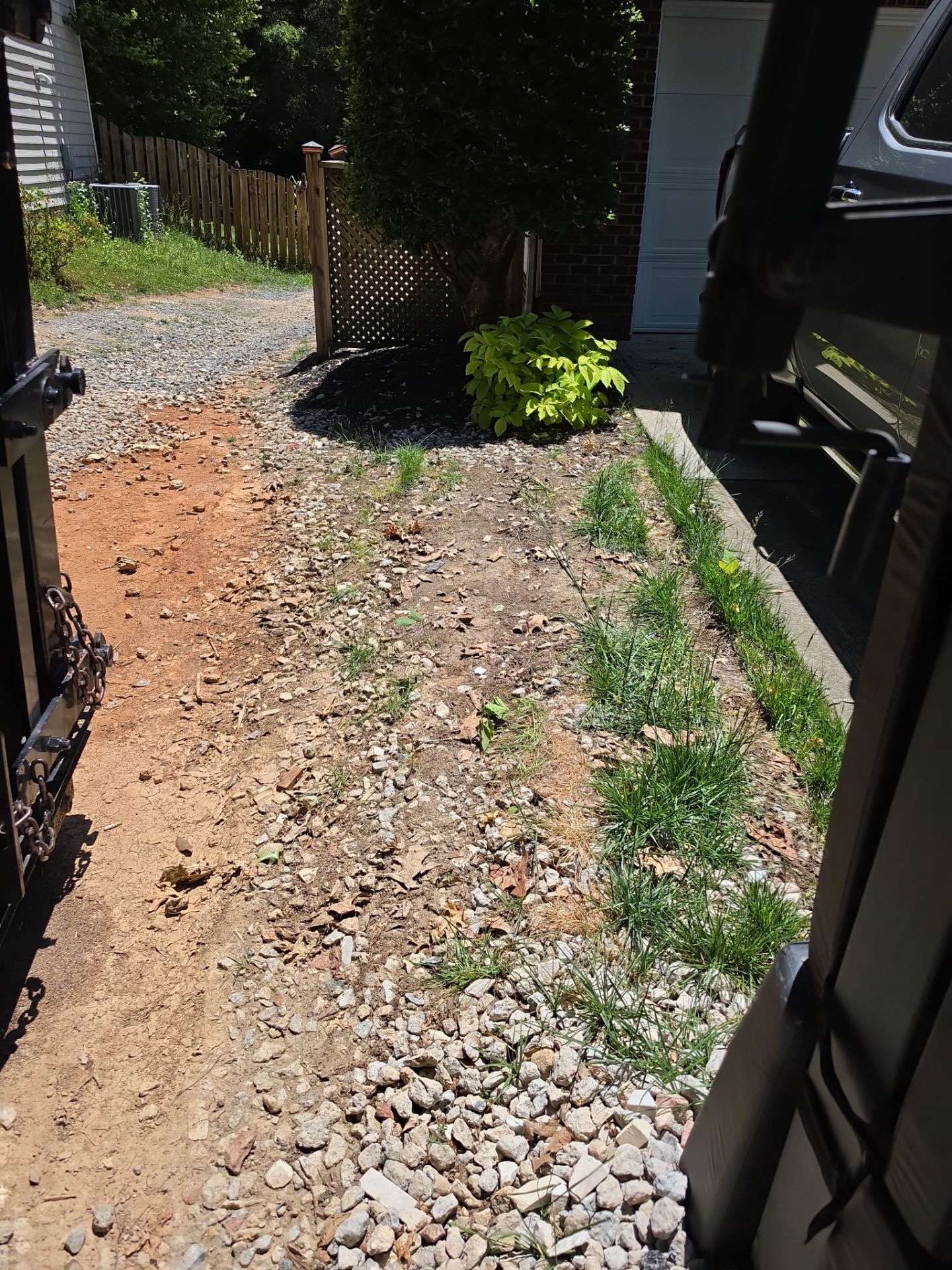 Job site clean up by Badger Hauling