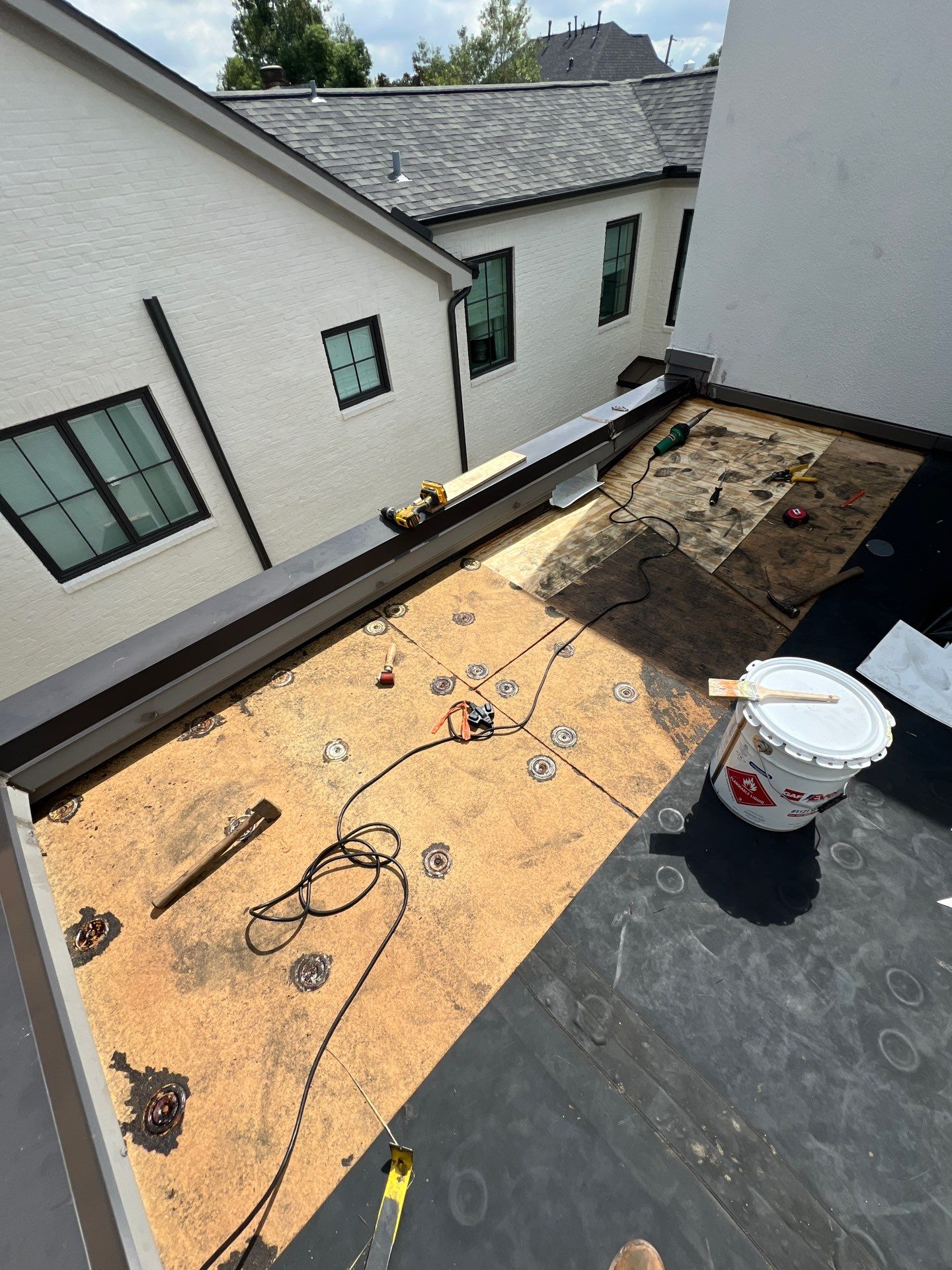 Residential Roofing Repair using Owen's Corning Duration (Lifetime) Shingles by Roof Repair Company