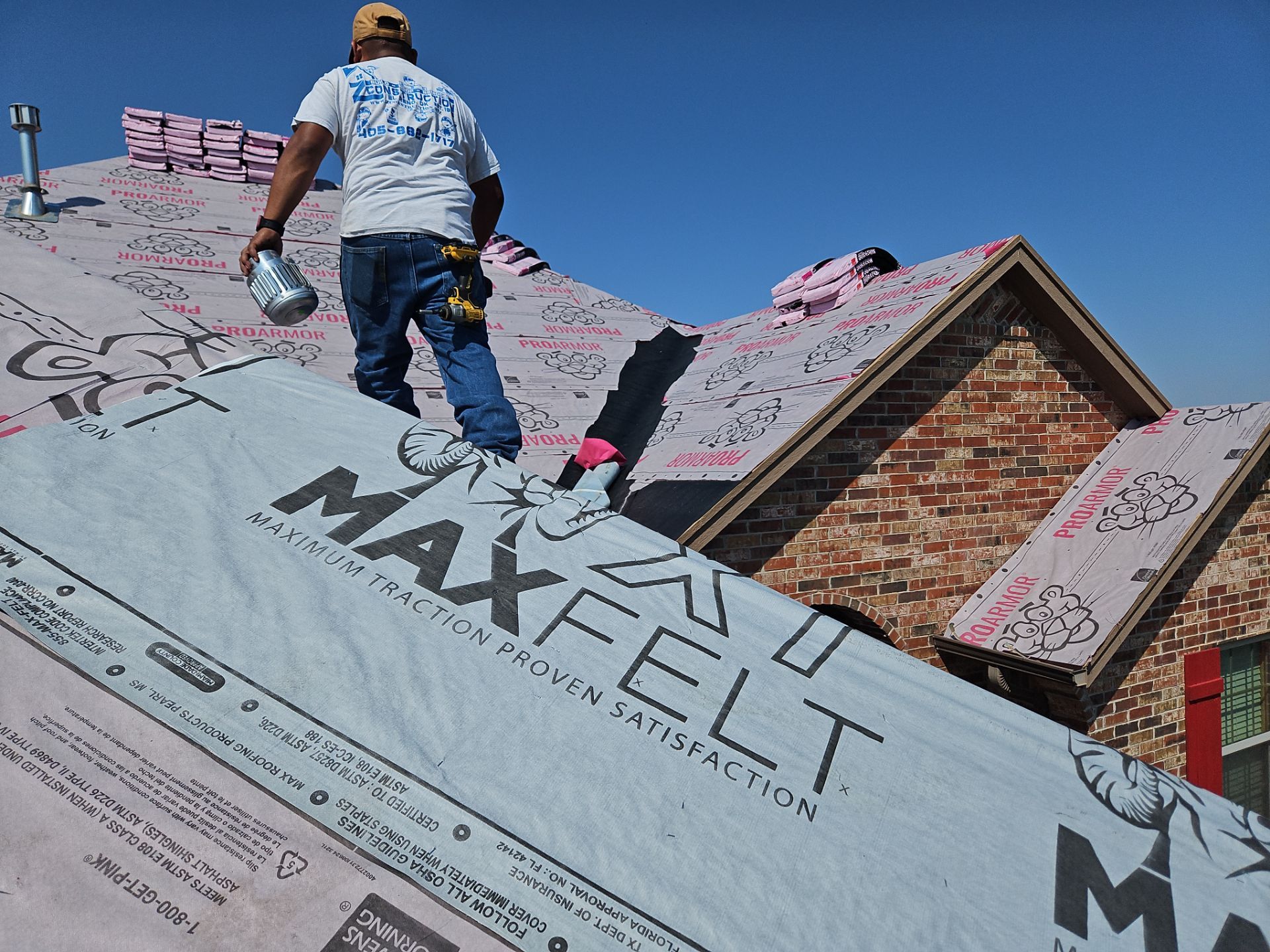 Roof Replacement Project in Yukon by Z Construction & Roofing, LLC