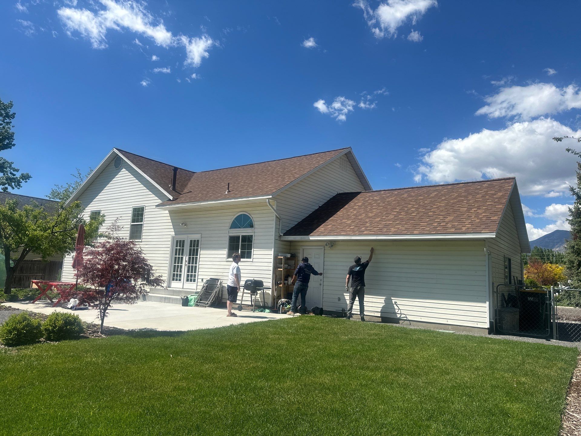 Project in Orem by Master Rain Gutters.