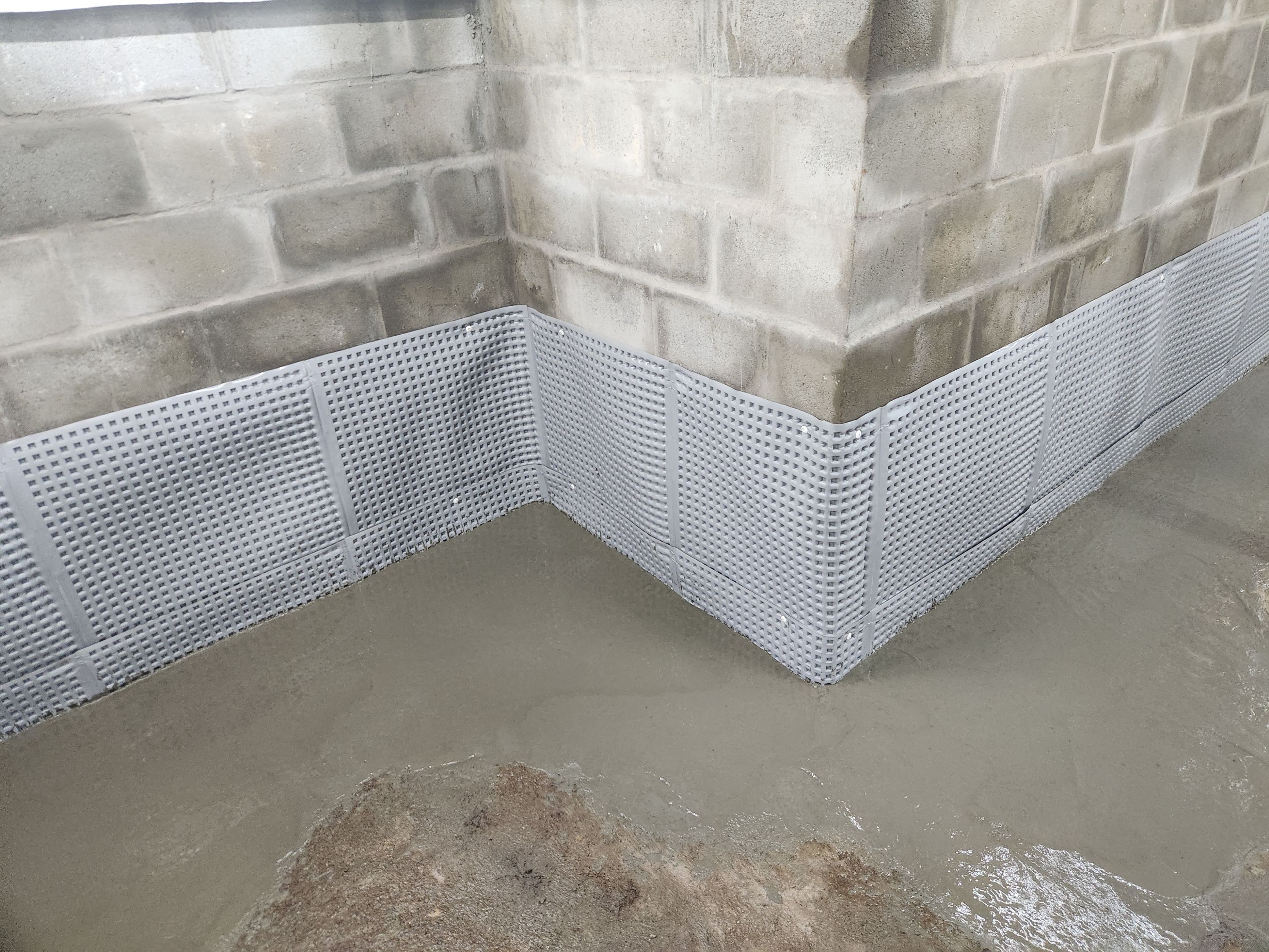 Interior French Drain Boonton NJ by Pure Service Pro, LLC 