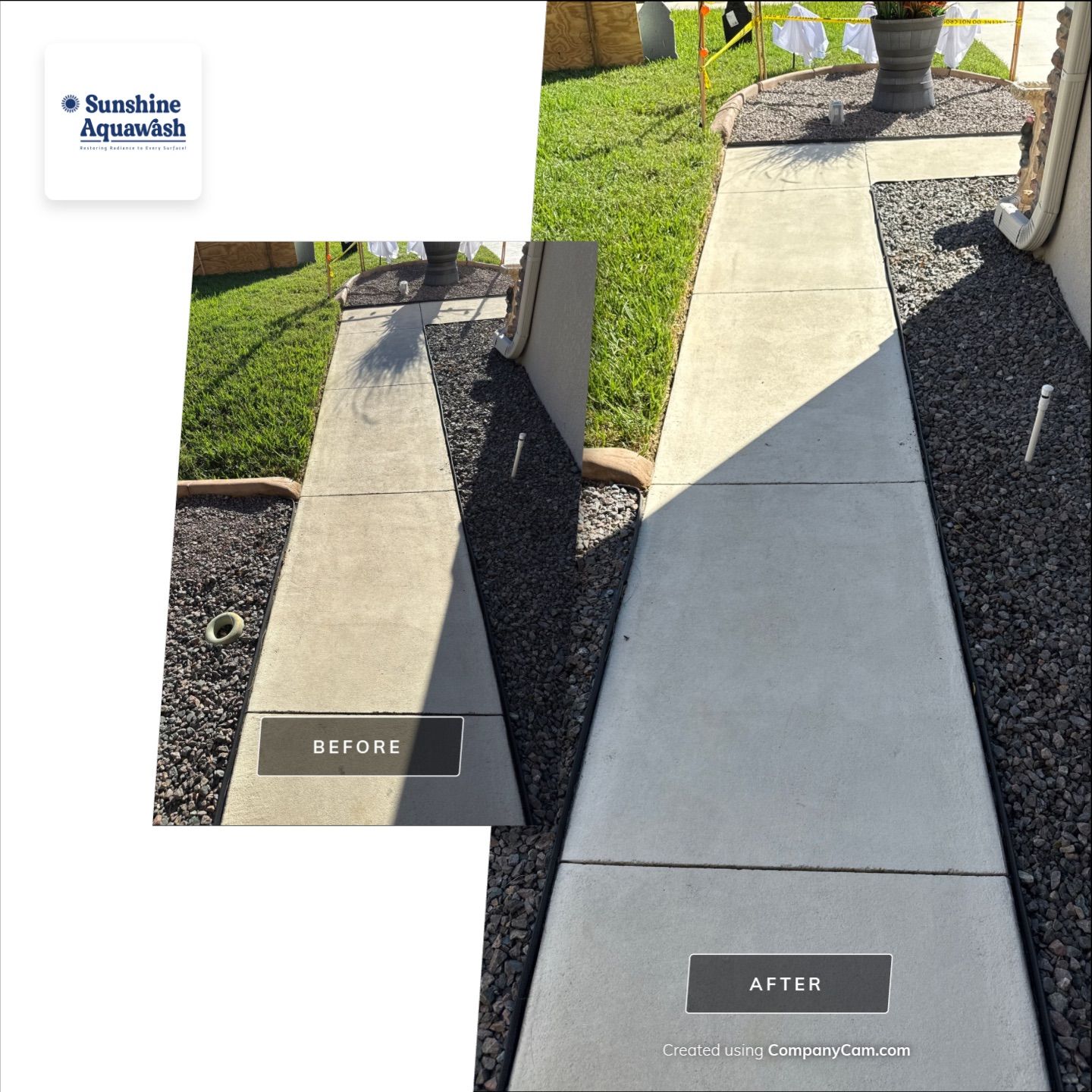 Comprehensive Concrete and Vinyl Fence Cleaning in Willow Walk Community, Palmetto, FL by Sunshine AquaWash