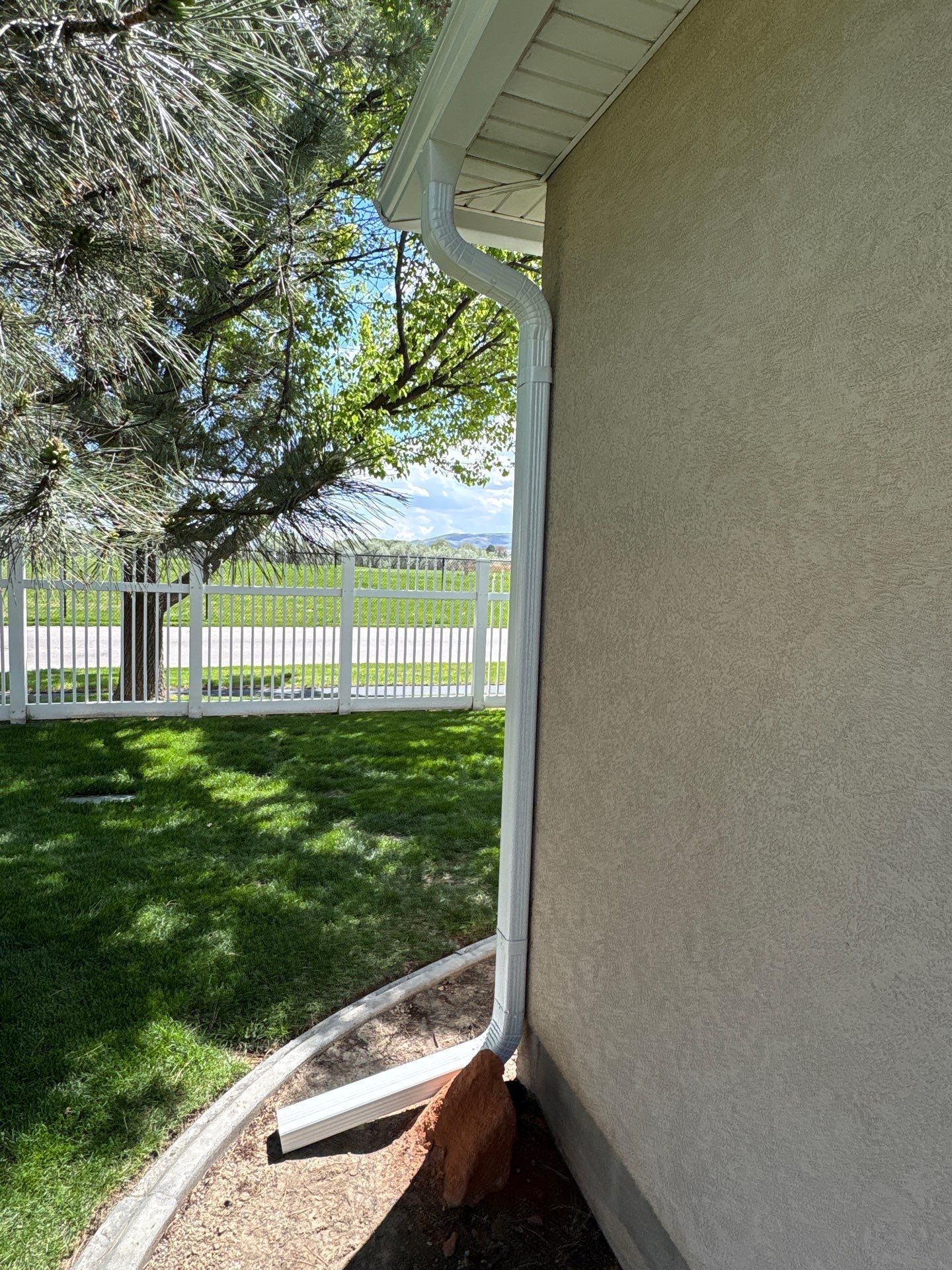 Project in Riverton by Emerald Gotcha Gutters 
