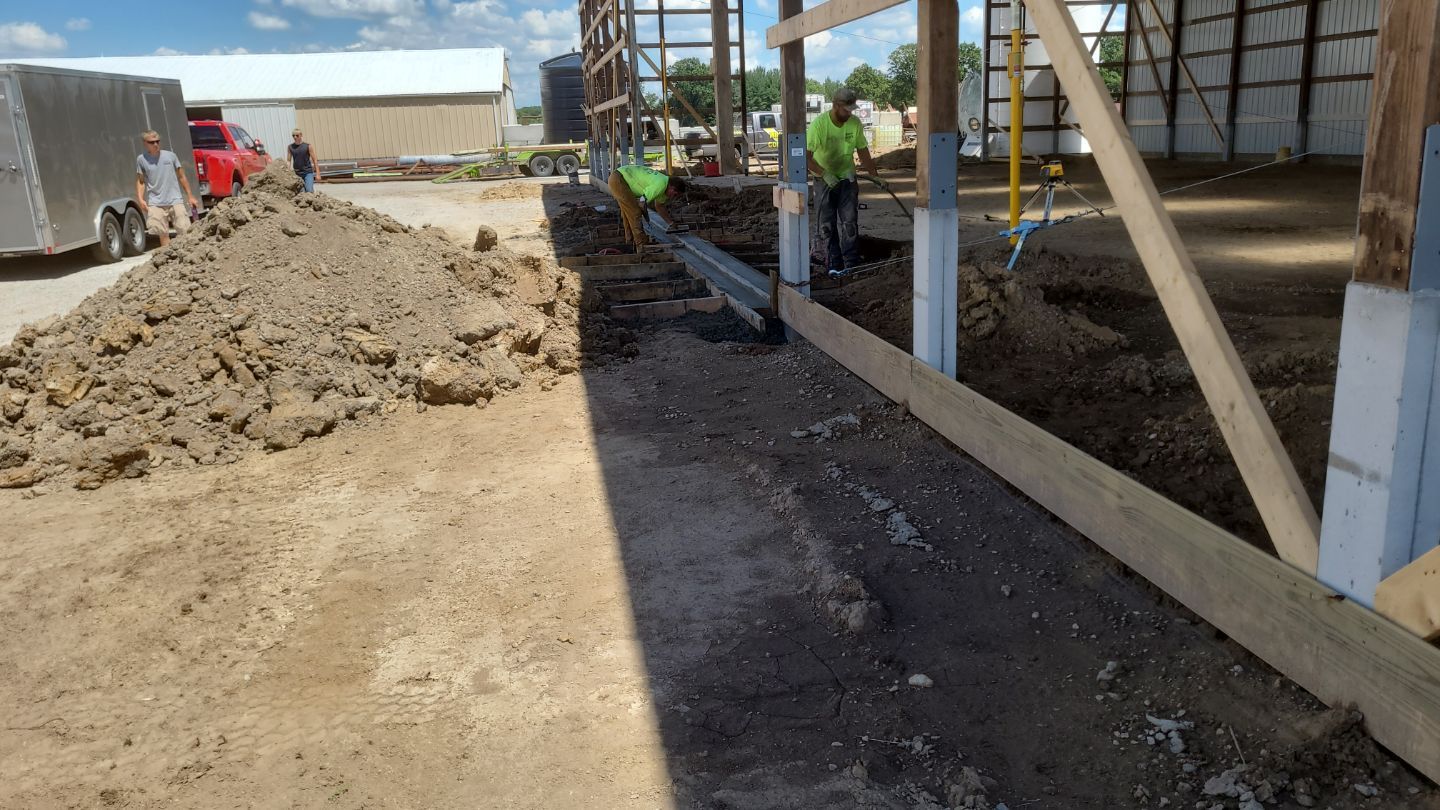 Raise post frame building by Dagny Builders