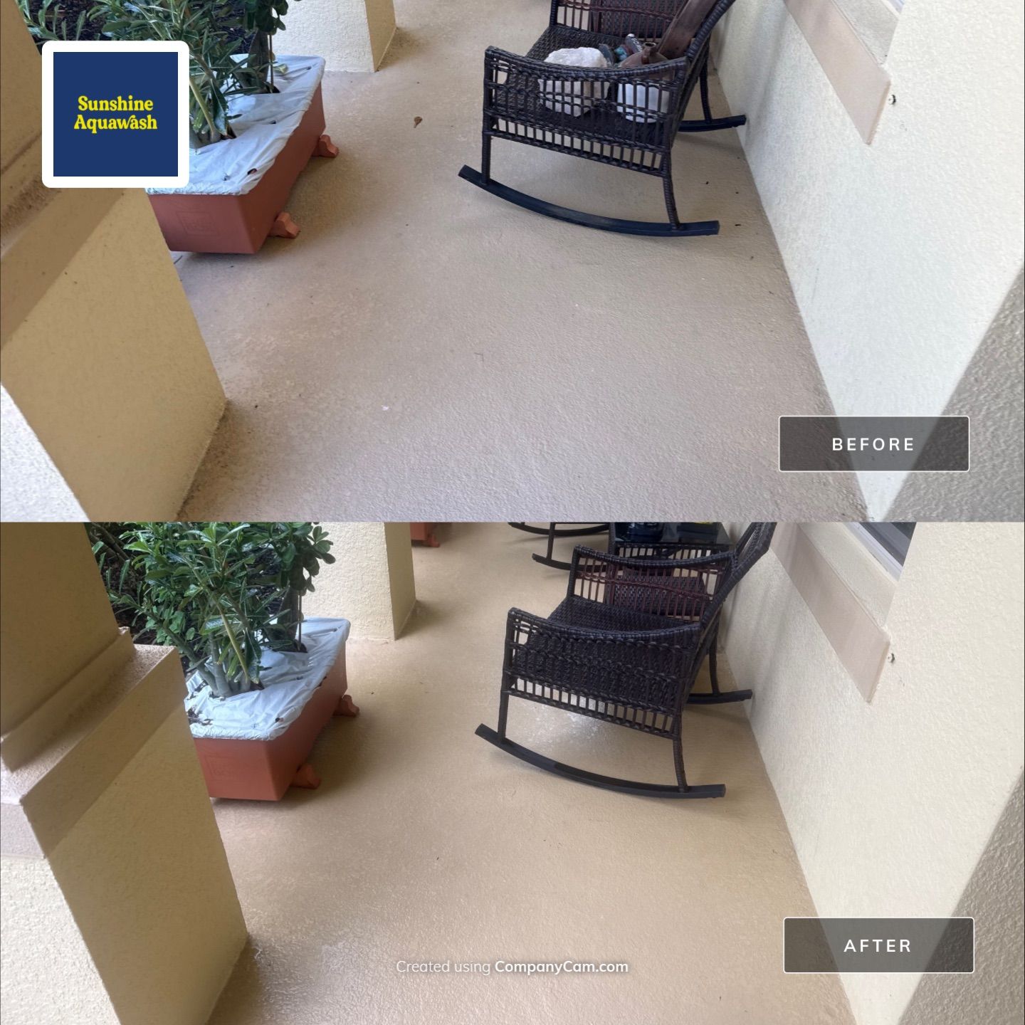 Trevesta Pool Deck & Exterior Cleaning Transformation by Sunshine AquaWash