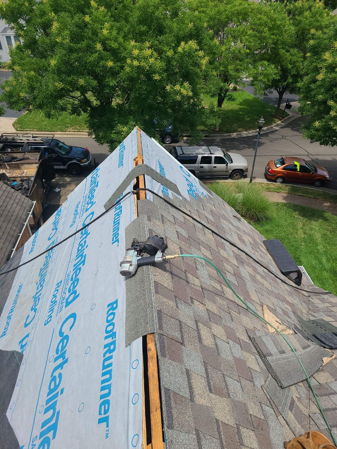 Haymarket: Roof Replacement with CertainTeed Landmark Pro Designer Shingles in Max Def Weathered Wood by RM Banning, Inc.