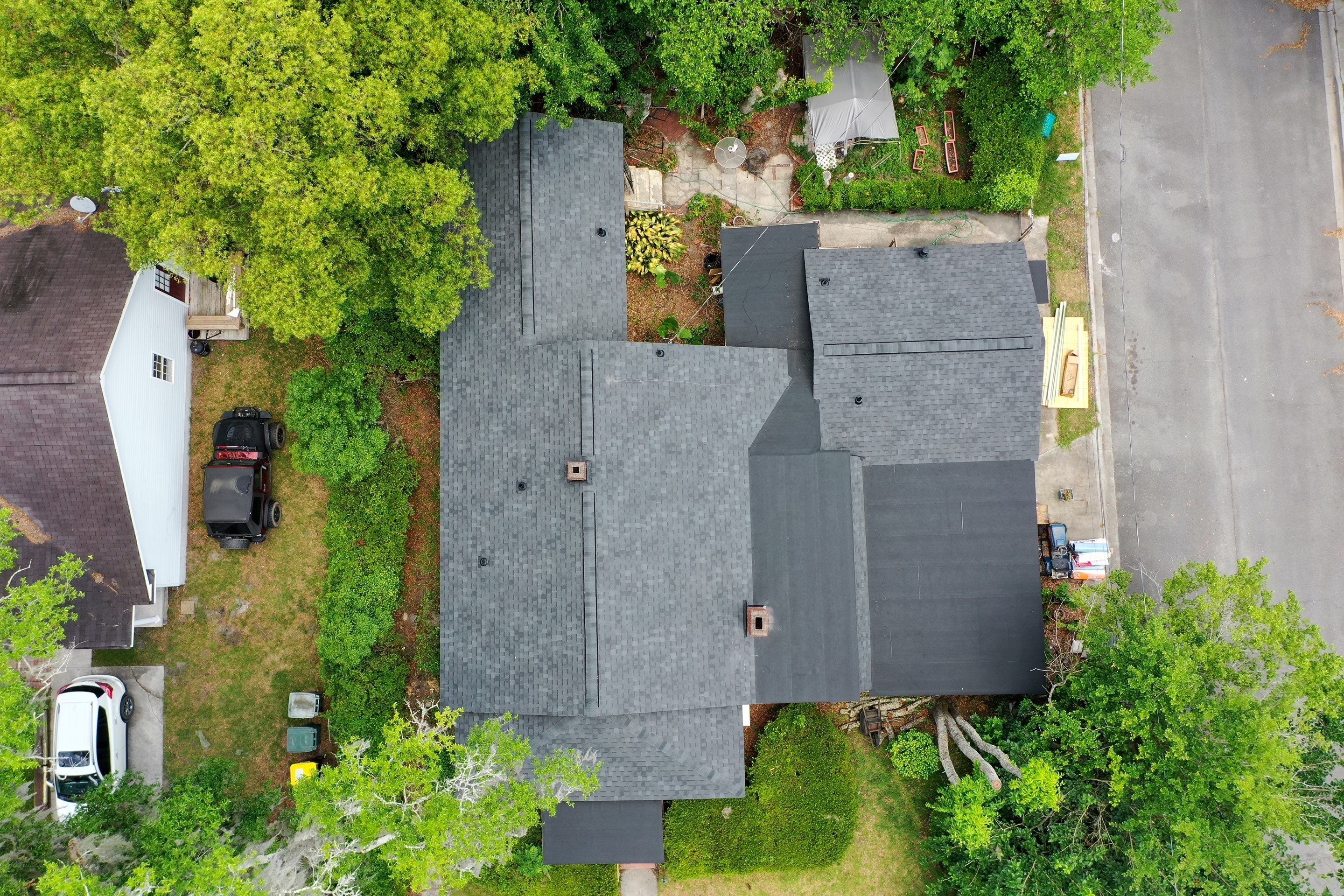 Residential Roofing Installation using Atlas Pinnacle Pristine - Black by Rainstoppers Roofing