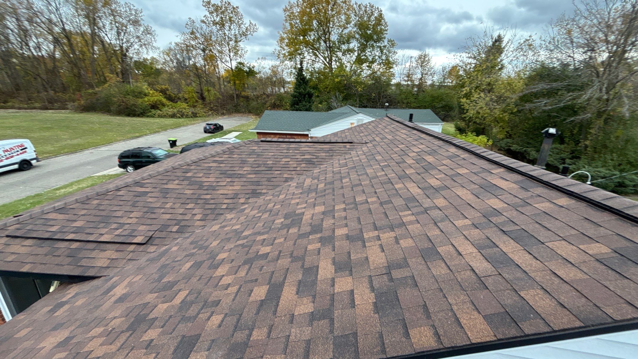 Roof Replacement using Owens Corning Brownwood by 180 Contractors