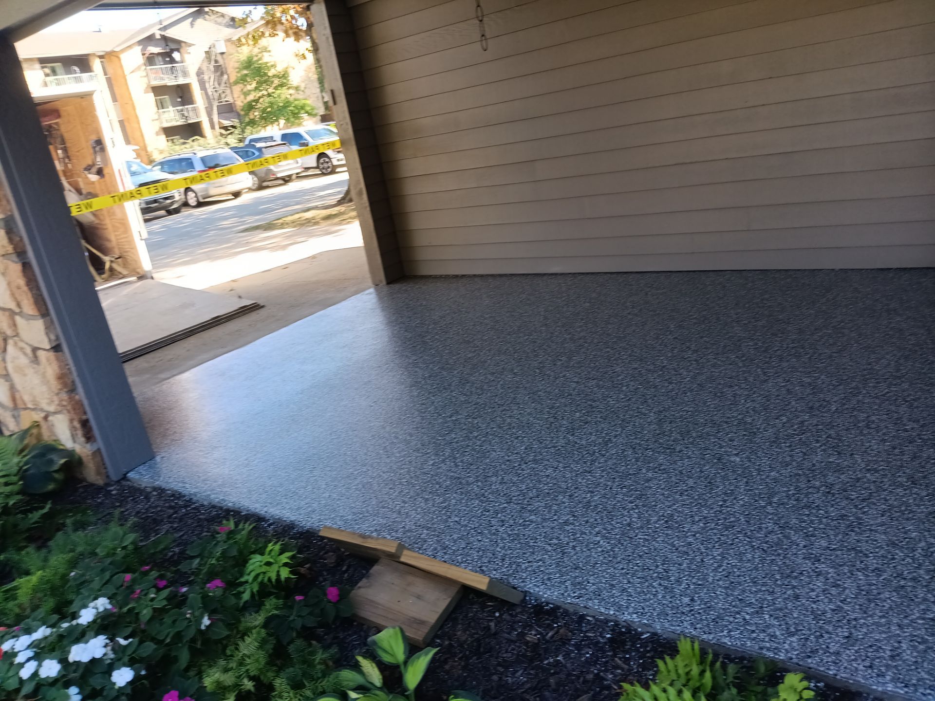 Project in Fayetteville by Pace X Concrete Coatings