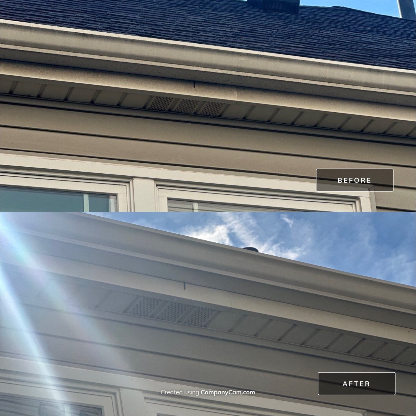 Project in Round Lake by Simmons Power & Soft Washing