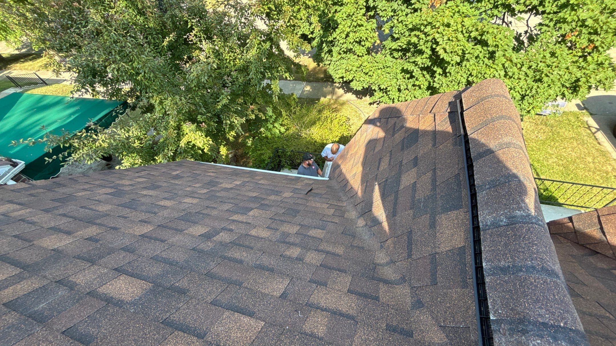 Roof Replacement using Owens Corning Brownwood by 180 Contractors
