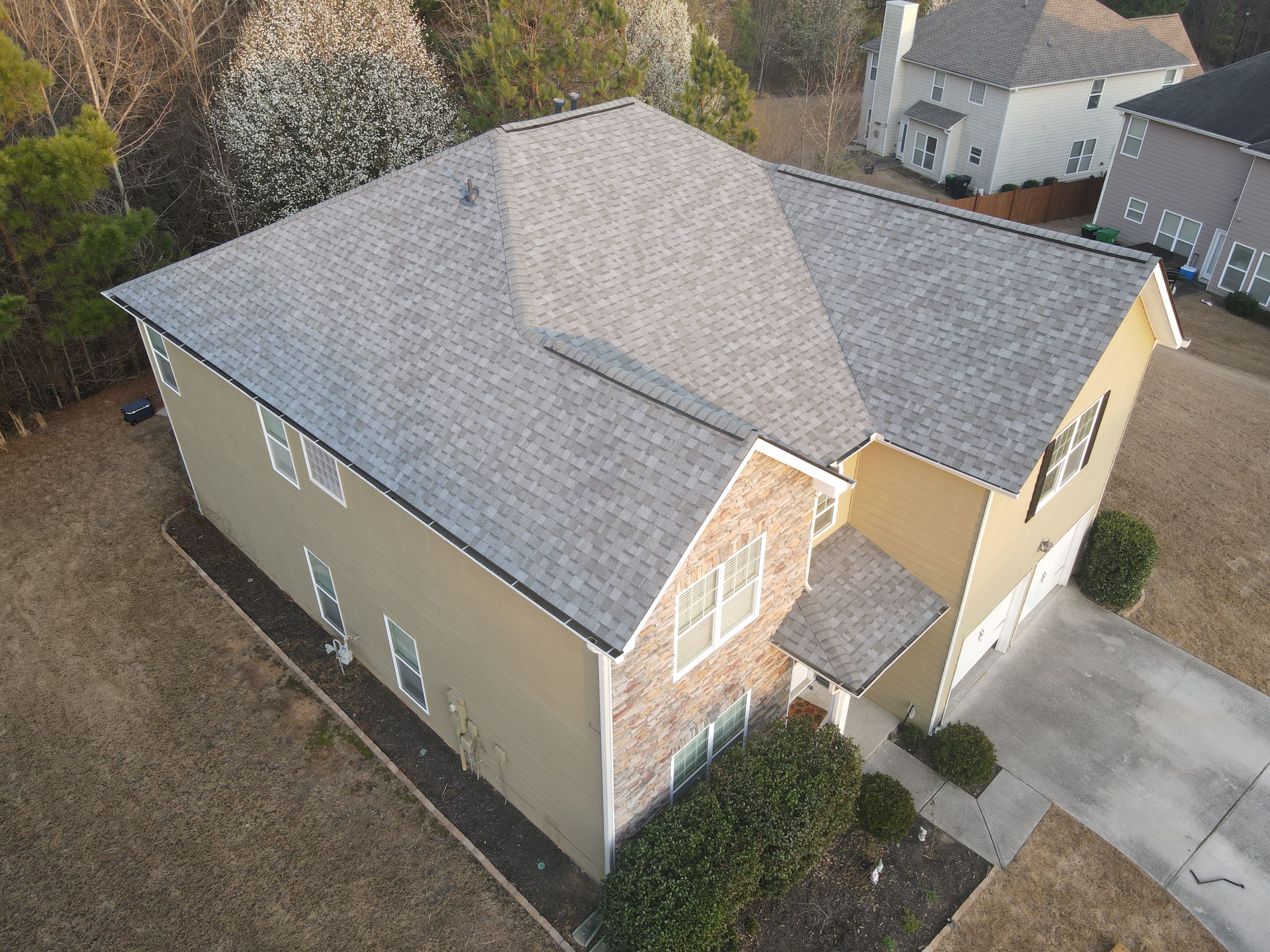 Duration TruDef Quarry Gray Residential Roofing Installation by Inspector Roofing and Restoration