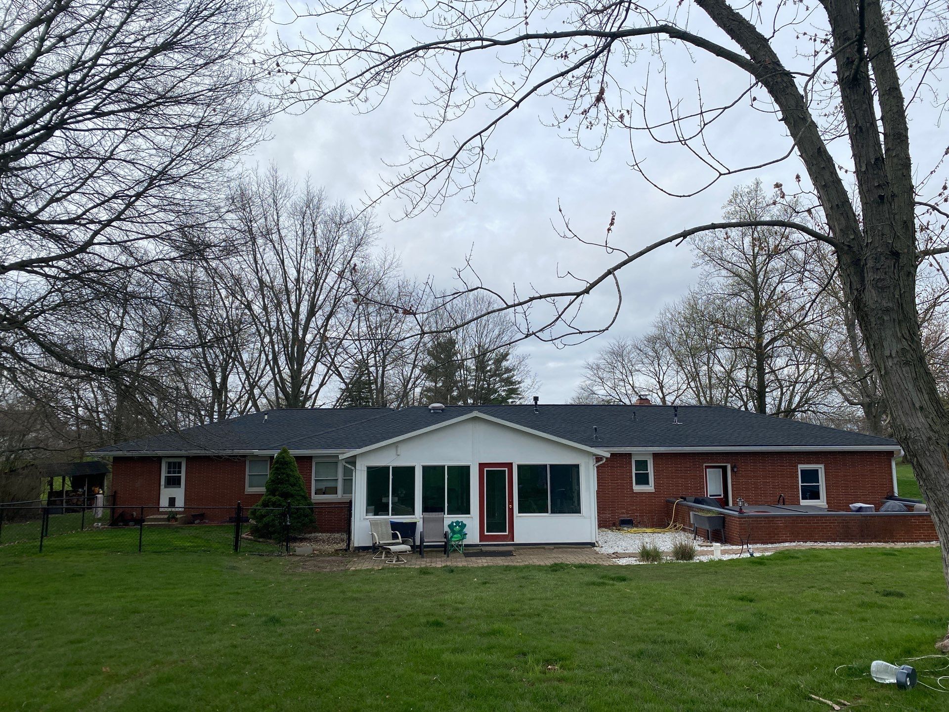 Project in Muncie by Moss Roofing