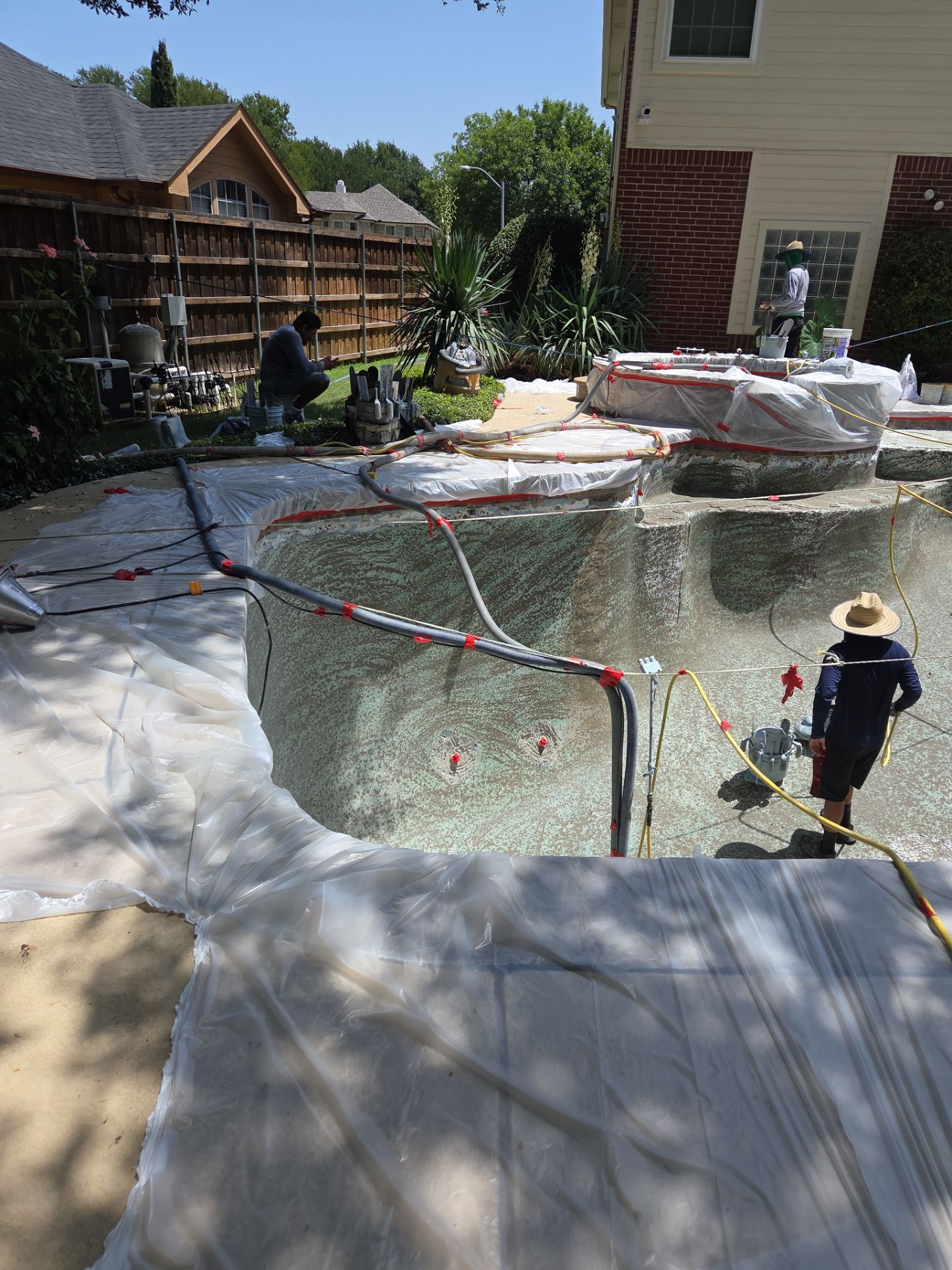 Grand Prairie Remodel by Sink or Swim Pools