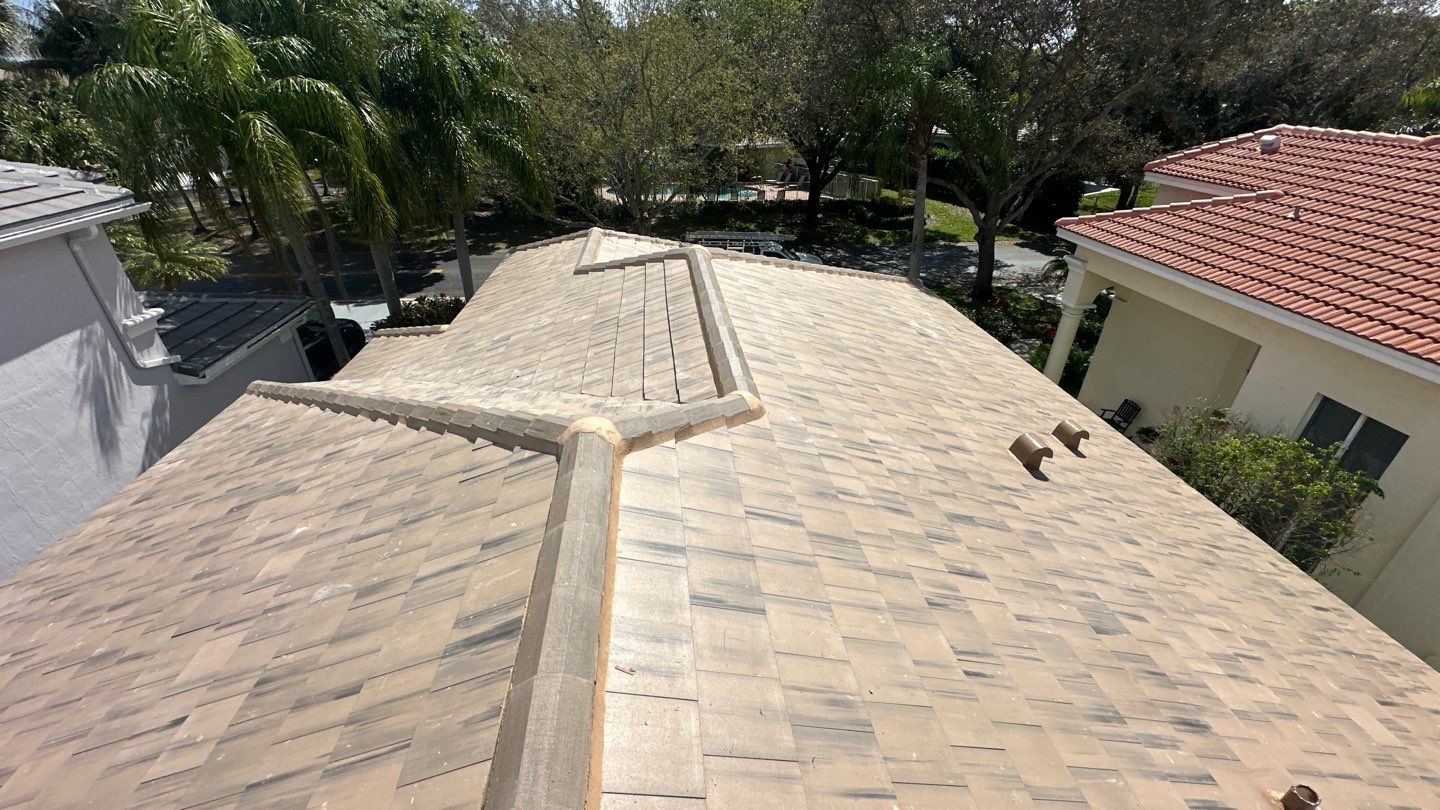 Residential Roof Installation Featuring Polyglass Polystick Underlayment in Parkland by AJF ROOFING INC