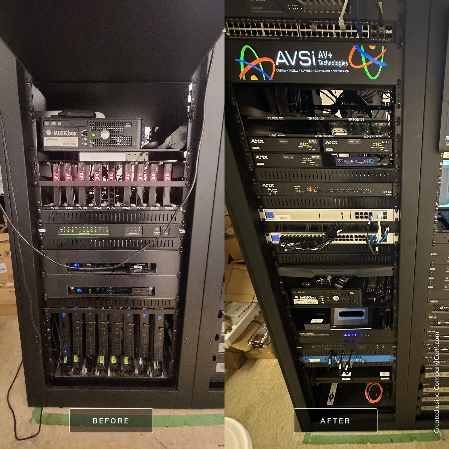***In Progress***-  IP Video adn Audio Upgrade in upscale Restaurant/Gaming  Center by AVSi