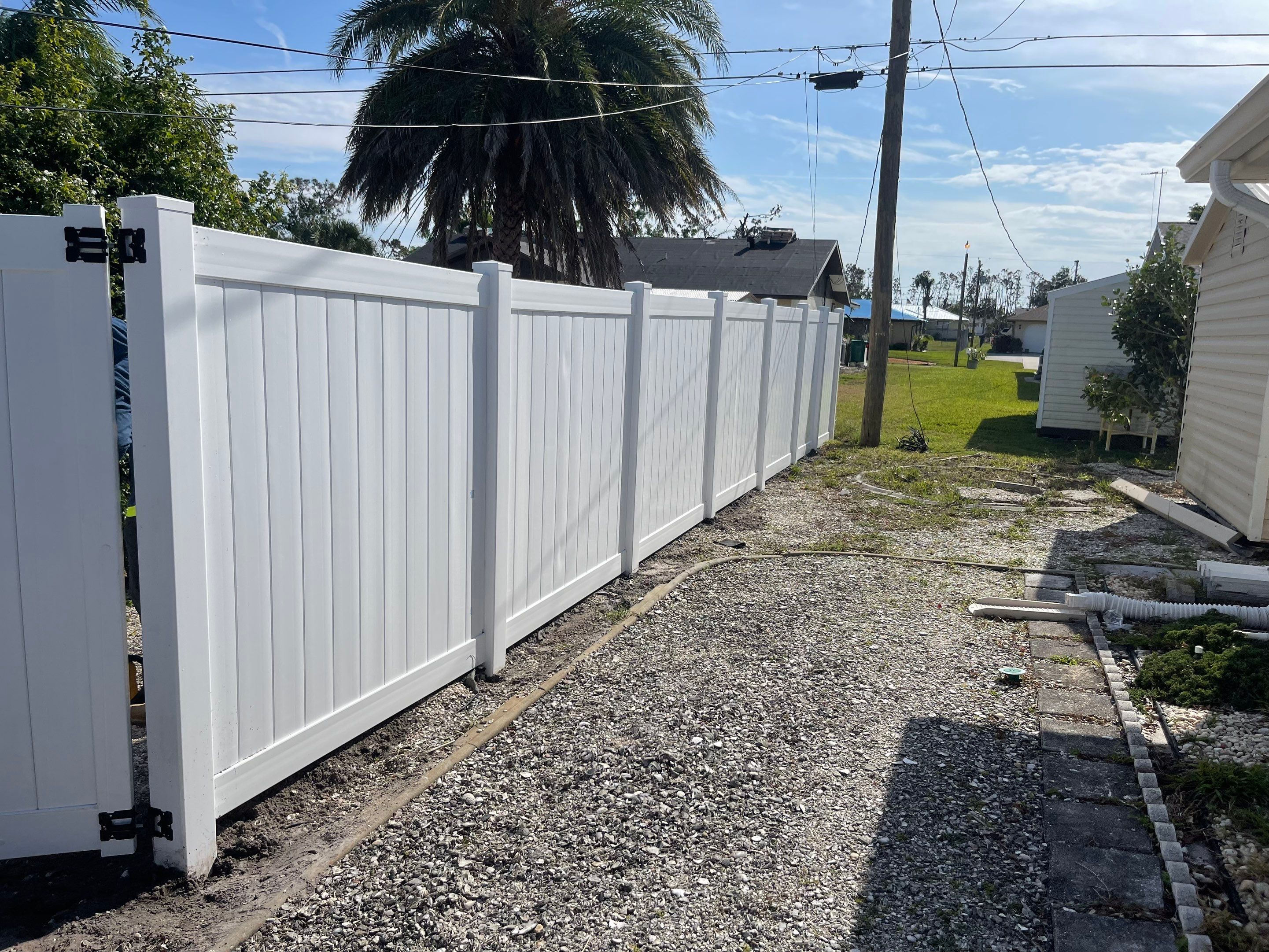 Vinyl Fence Installation using Vinyl Privacy Fence  by Asap fence and gates, LLC