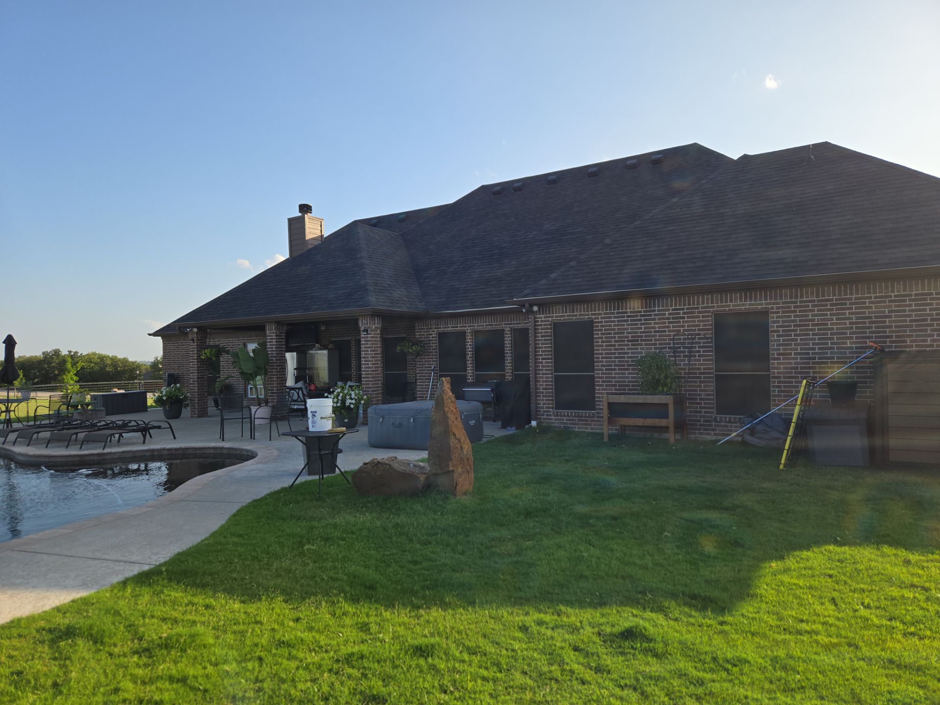 Project in Azle by Lonestar Roofing and Restoration LLC.