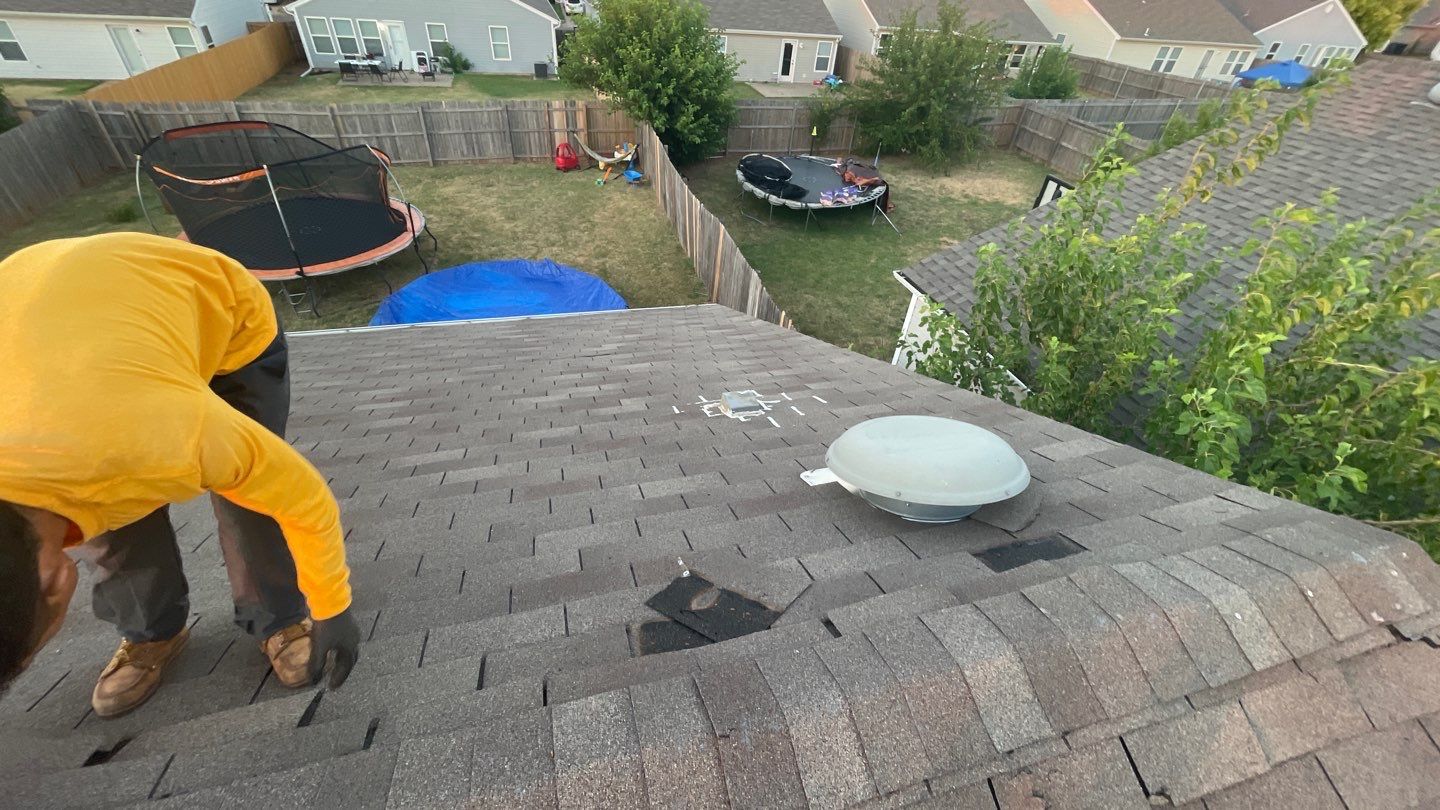 Residential Roofing Installation using GAF Natural Shadow  by A & H Roofing and Contracting