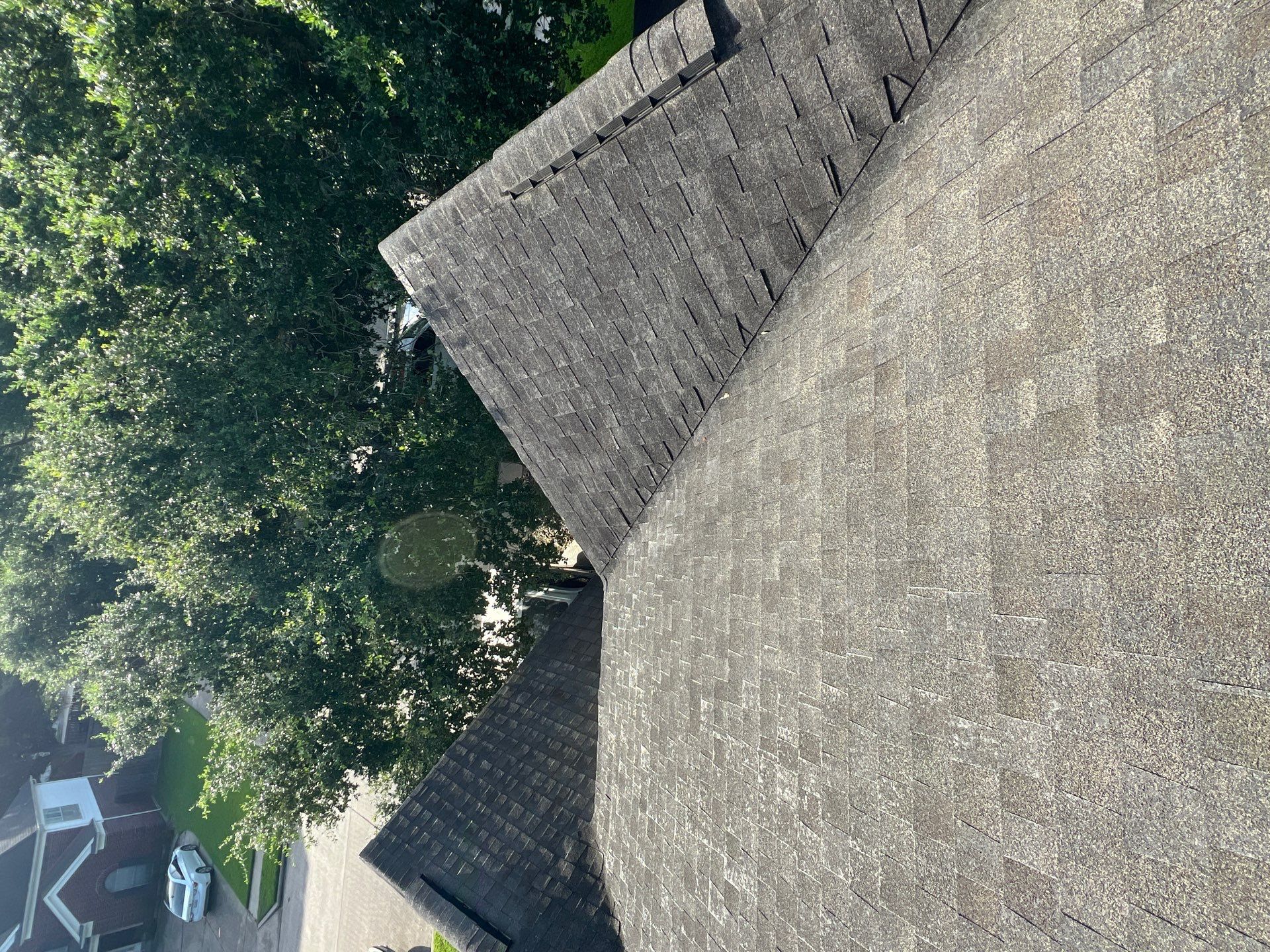 Hail Damage using Owen's Corning Duration (Lifetime) Shingles by Roof Repair Company