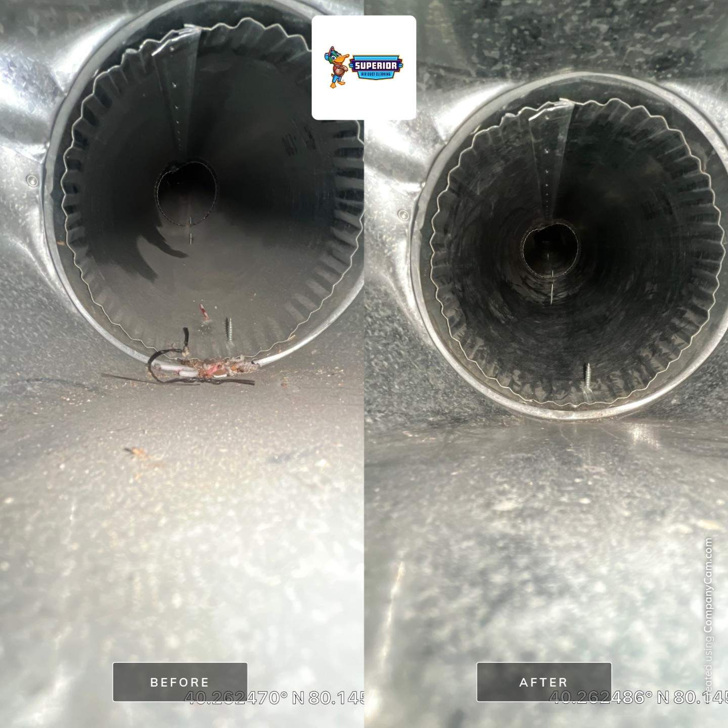 Air Duct Cleaning With a Vacuum Truck in Canonsburg, PA by Superior Air Duct Cleaning