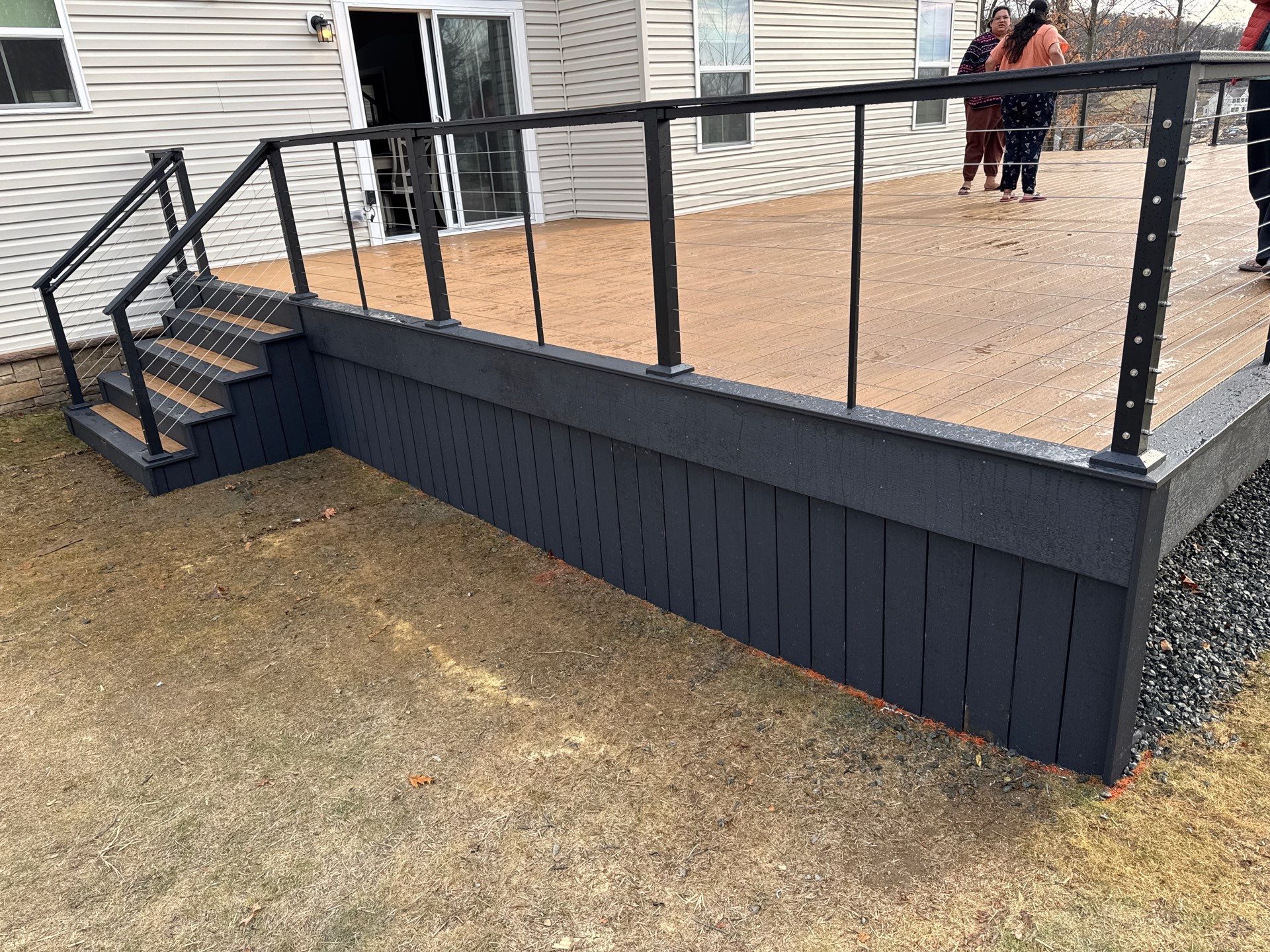 New Deck in Roxbury, New Jersey by deck guardian