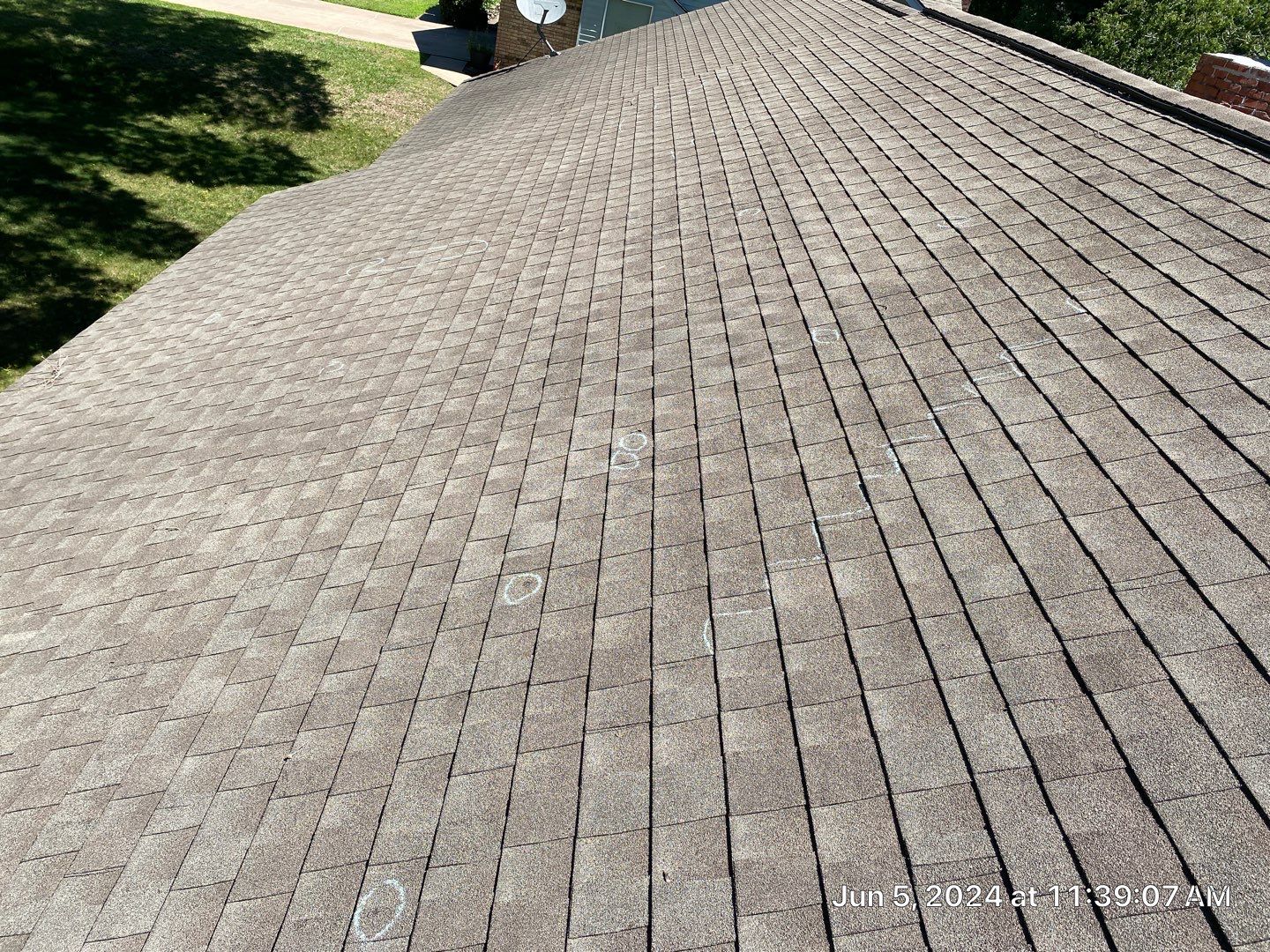 Hail inspection in Bartlesville by Decor Roofing & Restoration