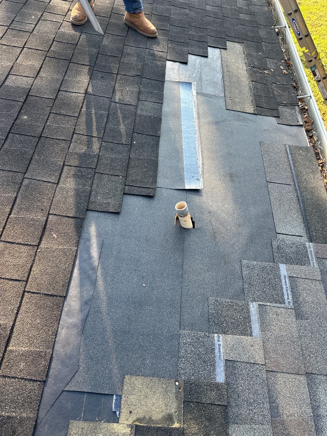 Residential Roofing Repair using Owen's Corning Duration (Lifetime) Shingles by Roof Repair Company