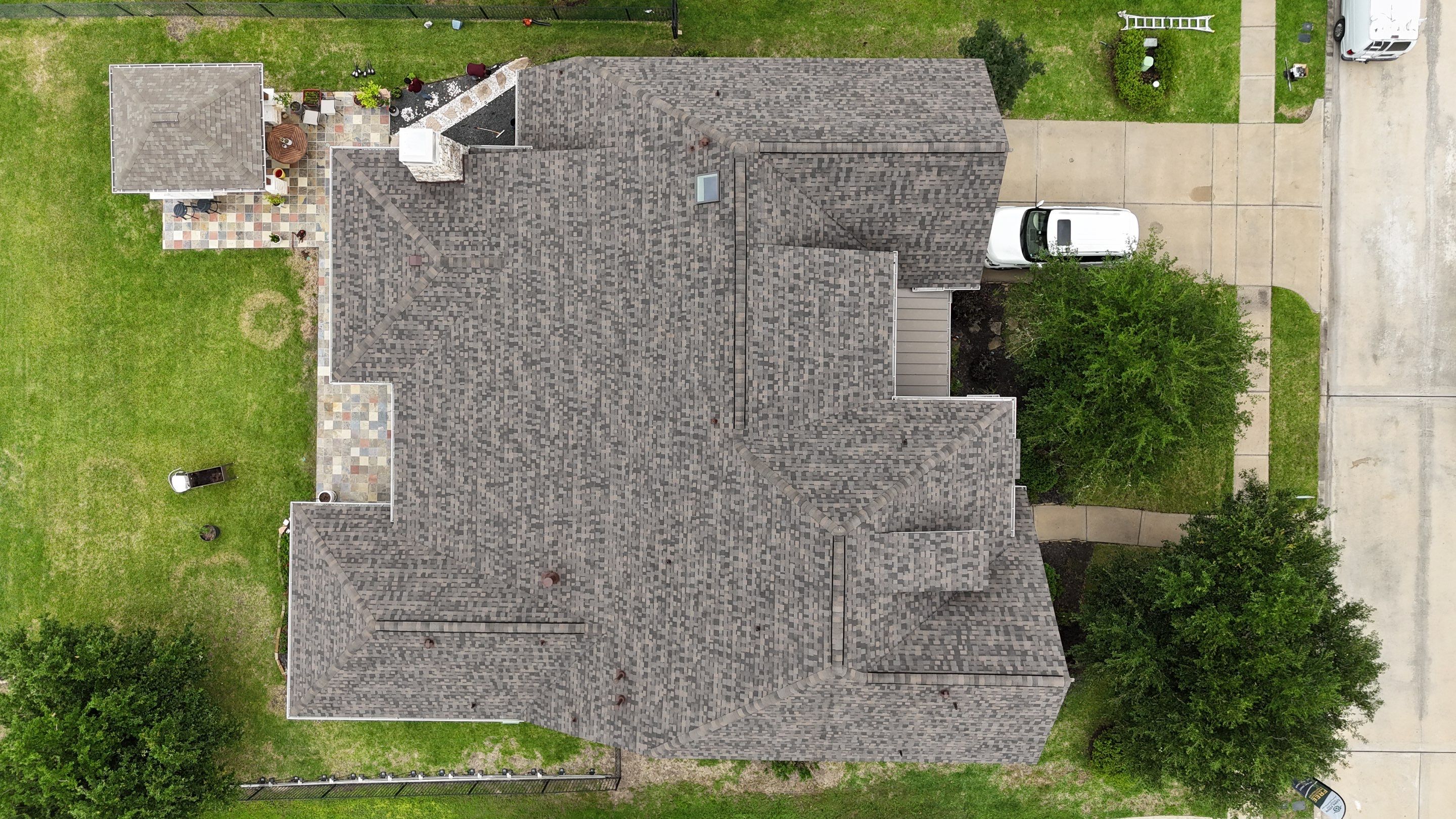 Residential Roofing Installation using IKO Dynasty by Core Four Roofing