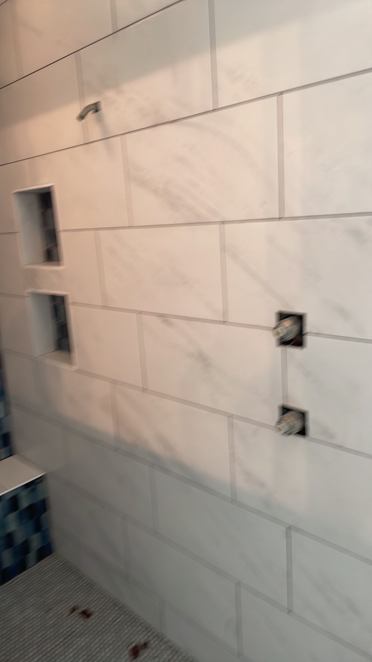 Bathroom Remodel using Decorative Tile by Footprints Floors of Coastal Carolina