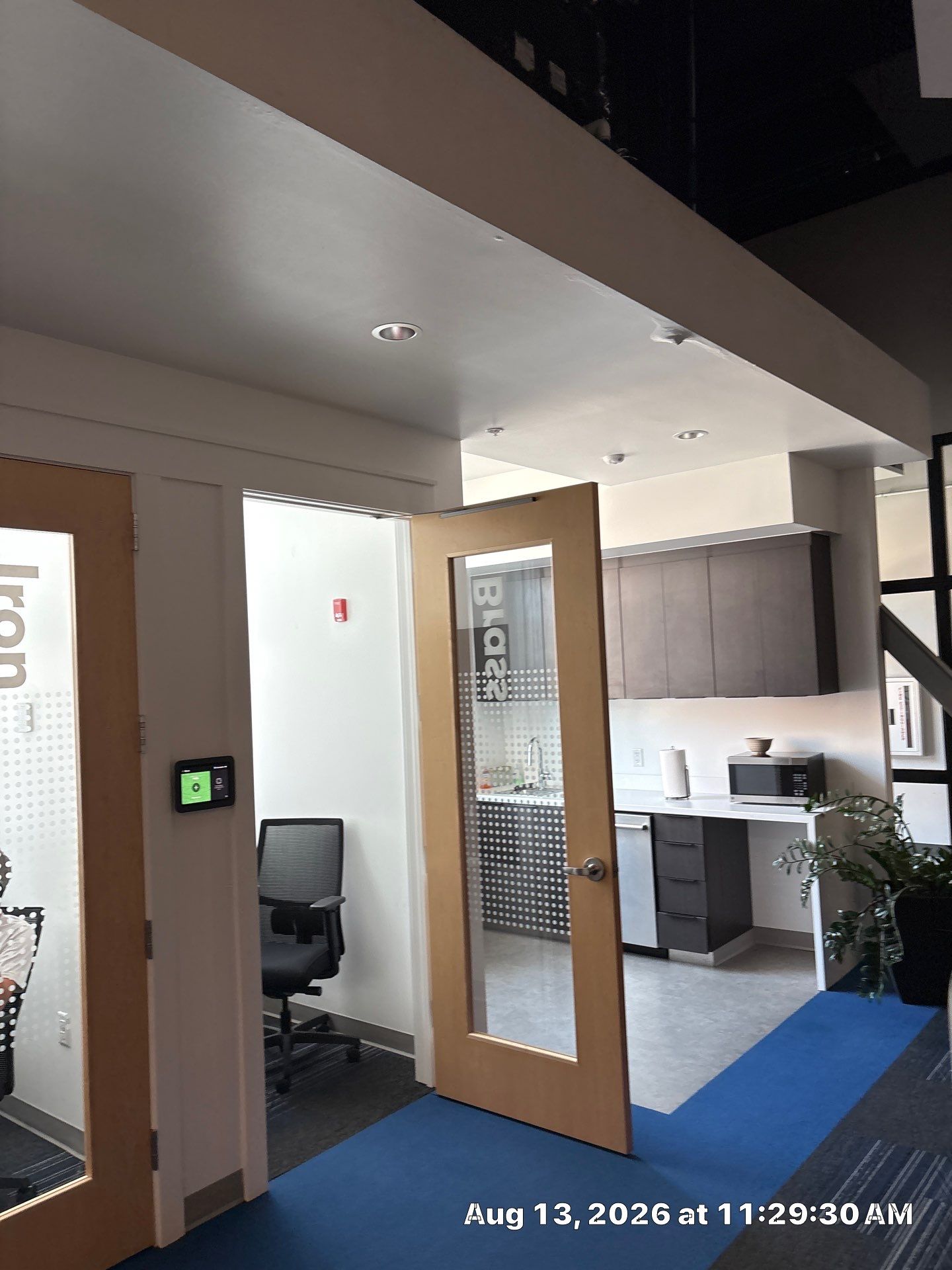 Modern Office Remodel Featuring Industrial Ceilings and Glass Partitions in Lincoln by CompanyCam Sales Demo