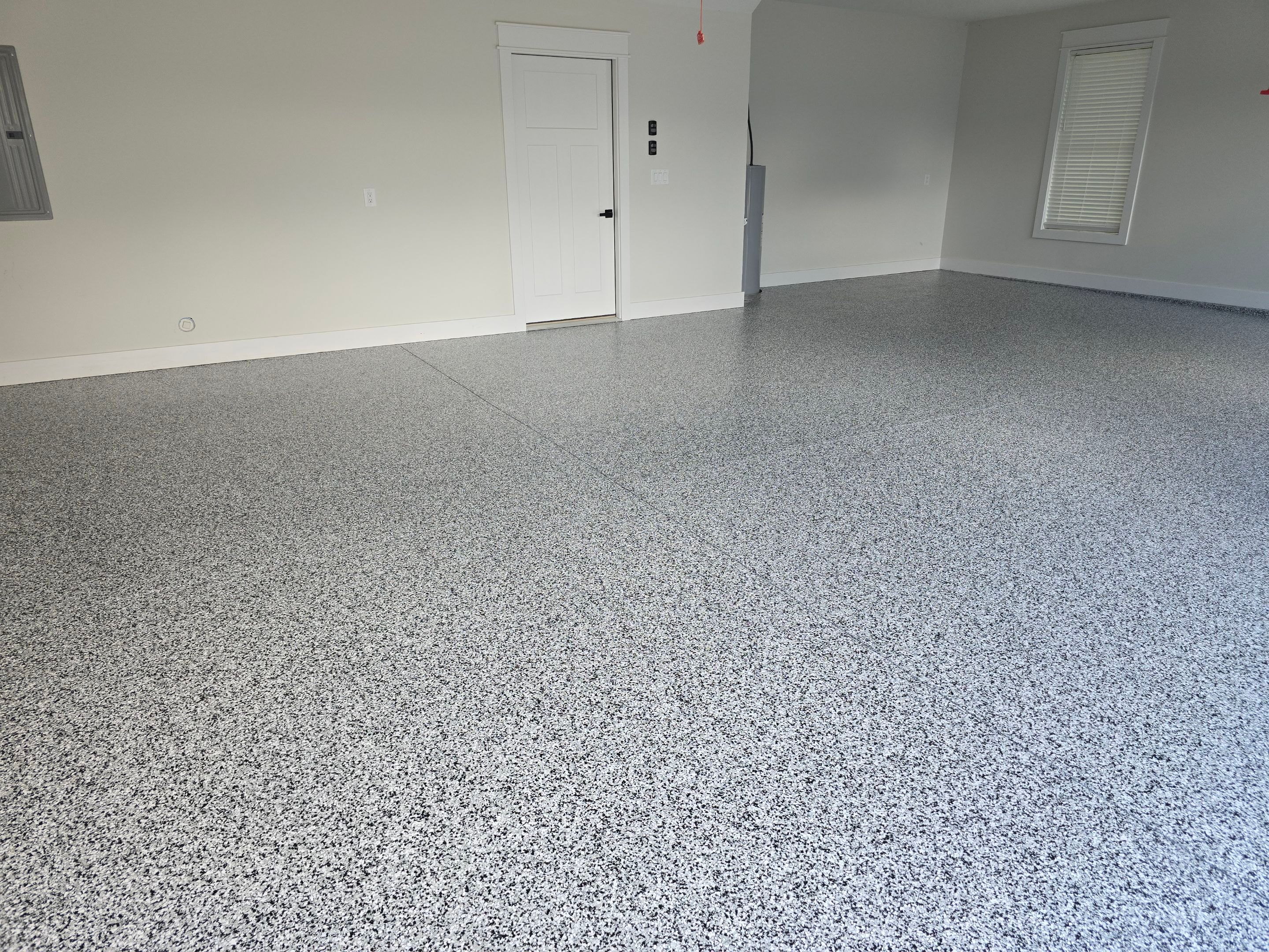 Garage using Domino by Elite Floor Solutions