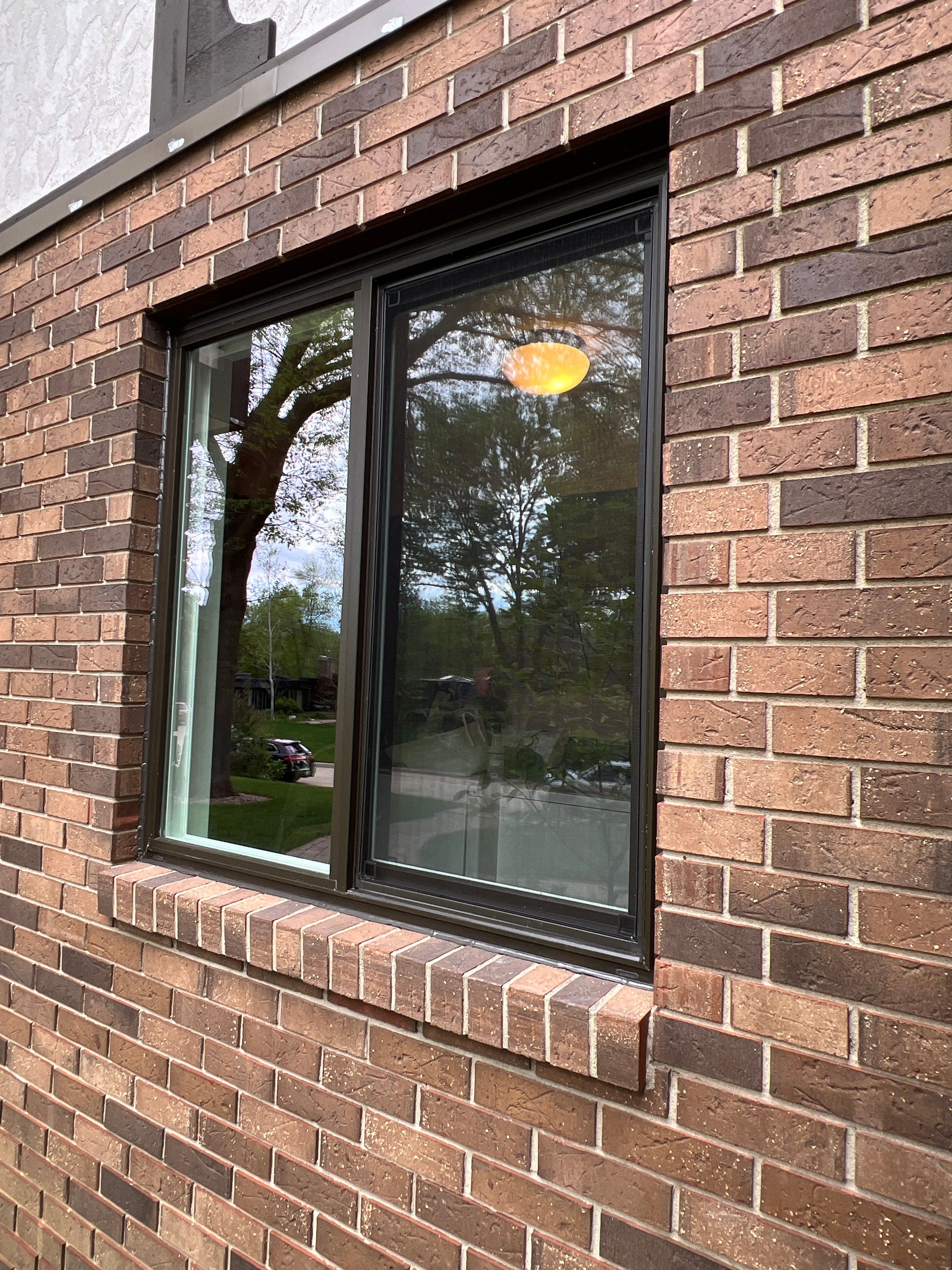 Window Installation using Pella 250 series vinyl window by United Windows and Siding LLC