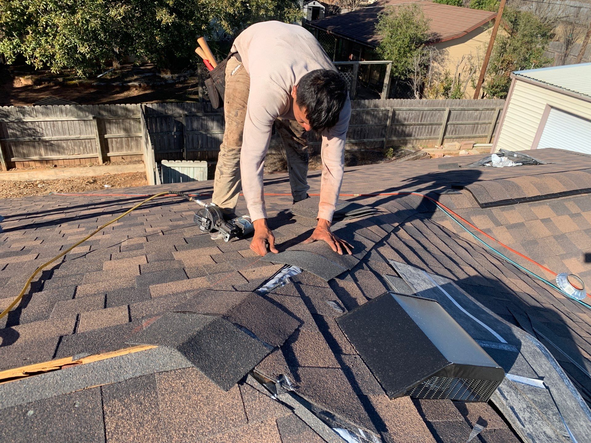 Full Residential Roofing Replacement and Decking Restoration in Fredericksburg by Caliber Restoration LLC