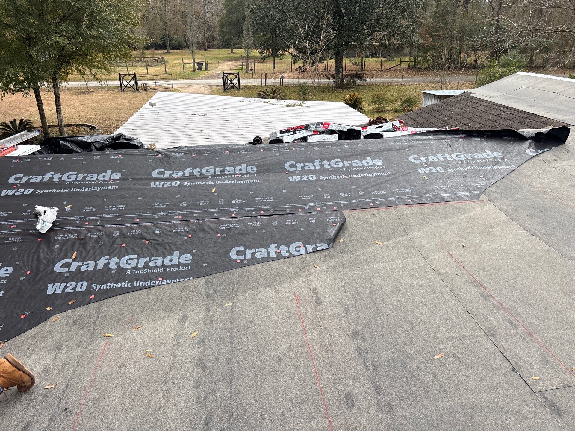 Roof Replacement Huffman by Roof Repair Company