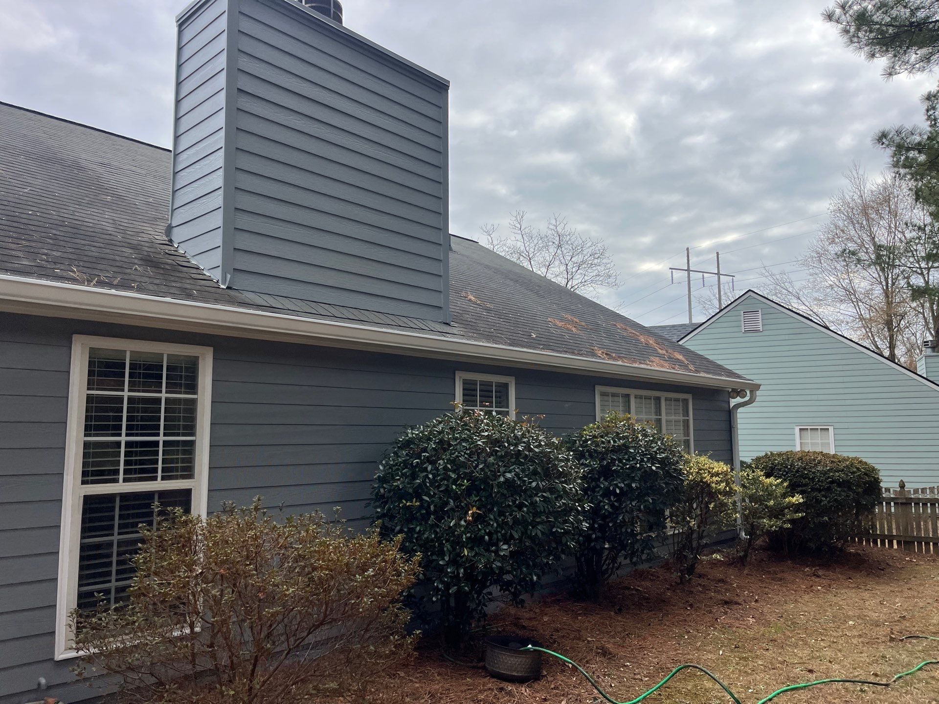 Rotten Wood Replacement using Hardie Trim by Nelson Exteriors 