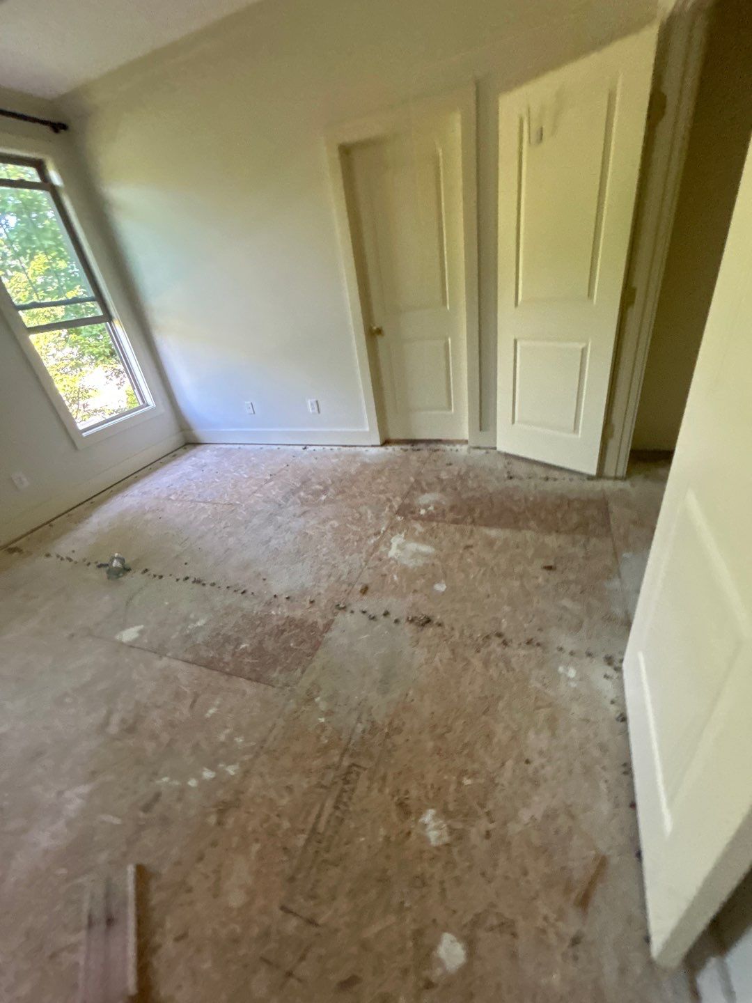 White Oak Hardwood and Checkerboard Tile Installation by Footprints Floors of Nashville