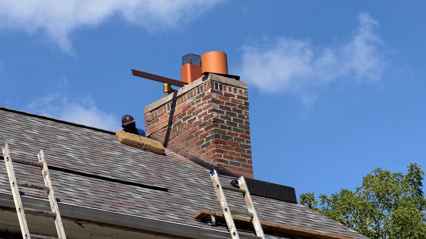 Roof Replacement using Owens Corning Colonial Slate by 180 Contractors