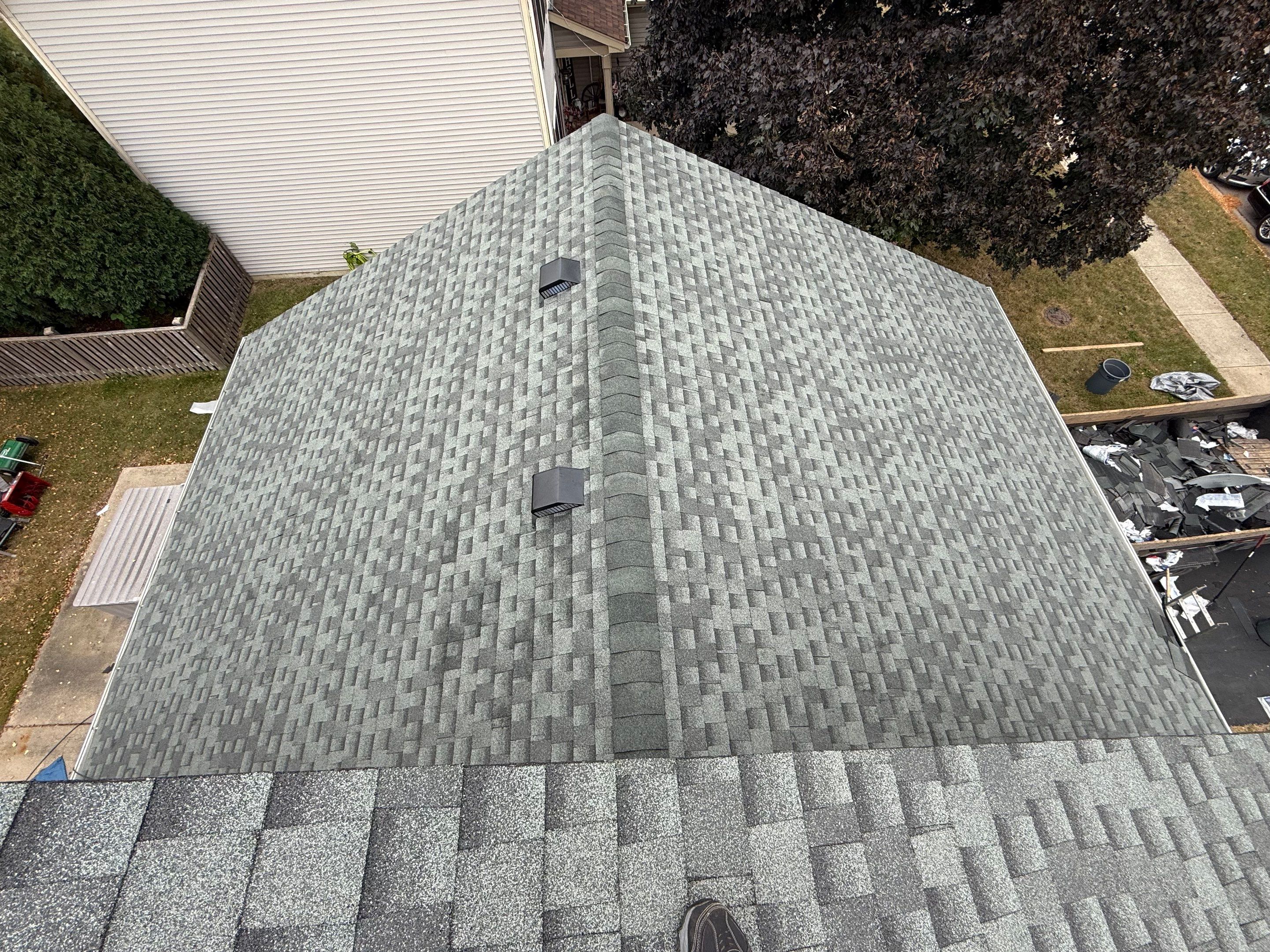 Roof GAF Pewter Gray by Optimal Home Improvement 