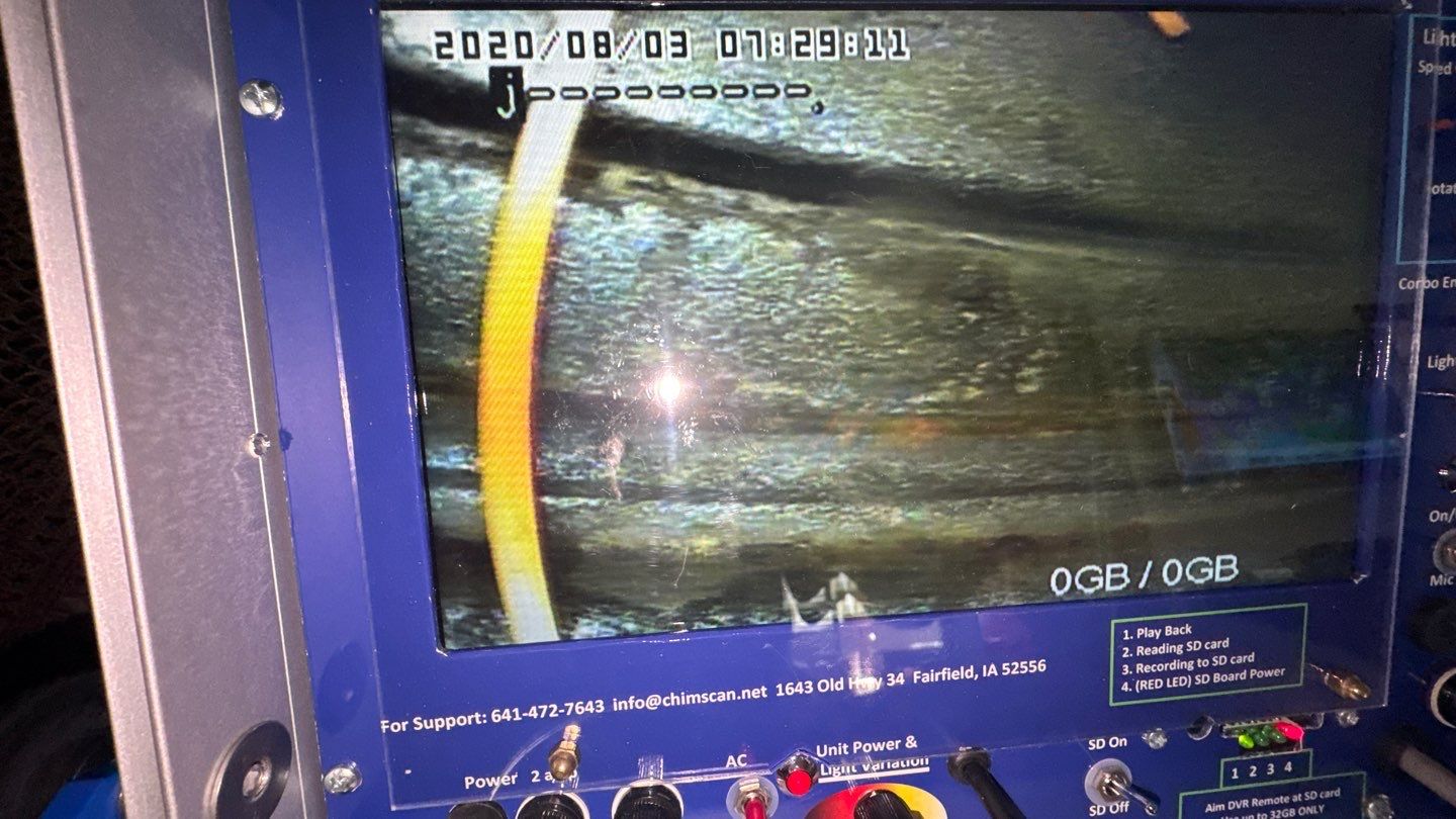 Chimney cleaning found to be with a damaged flue pipe by Hygienic Air, Inc