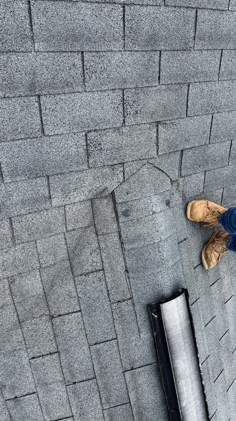 Roof Repair Changing Out Leaking Pipe Boot Flashings by Midlands Roofing & Exteriors