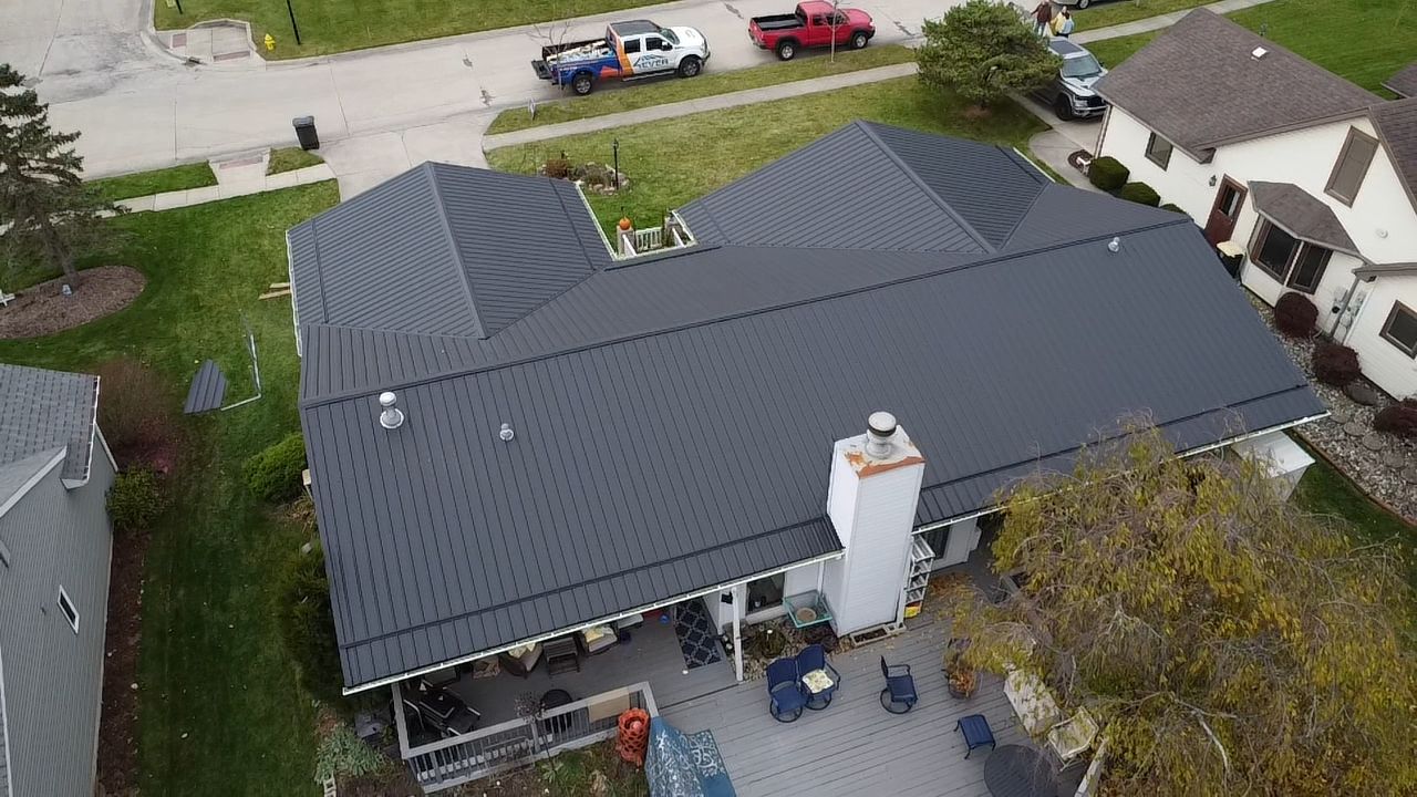 Exposed Fastener Metal Roof Replacement – Fort Wayne, IN by 4Ever Metal Roofing