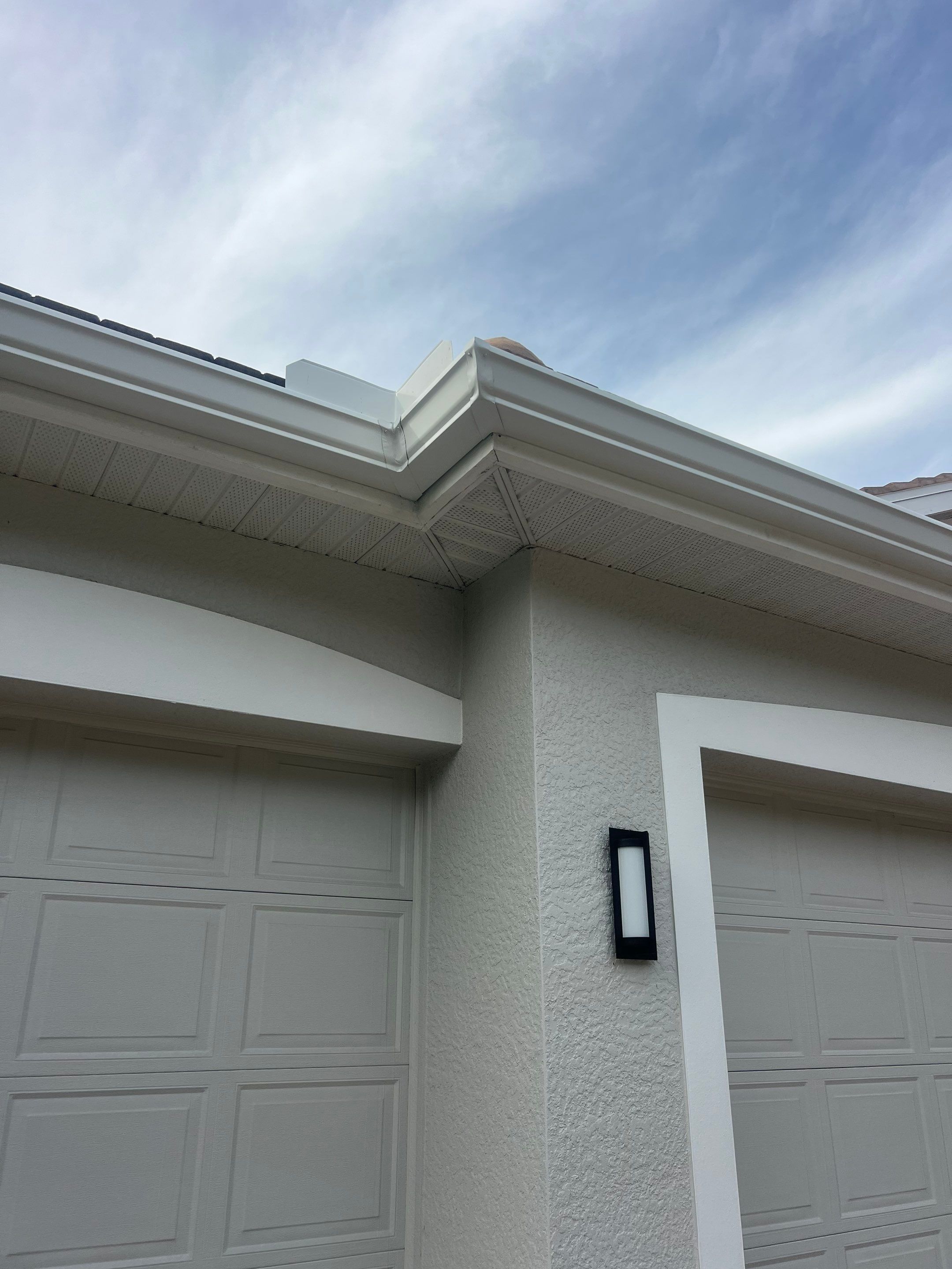 Upgraded Gutter System for Rain Protection in Fort Myers FL by Gutter Professors