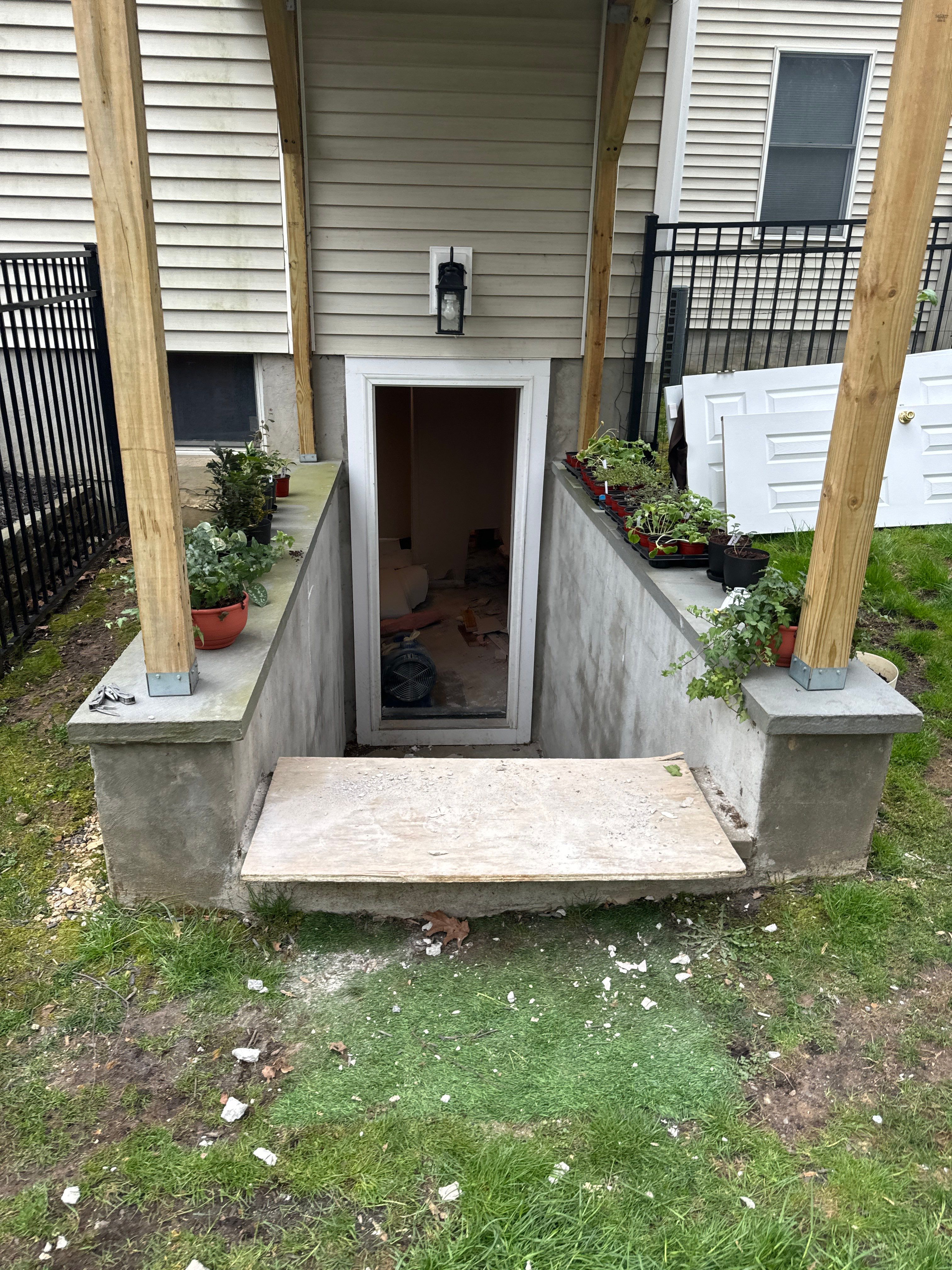 Interior French Drain With Radon Seal & Mold Remediation in Wall Township by Pure Service Pro, LLC 
