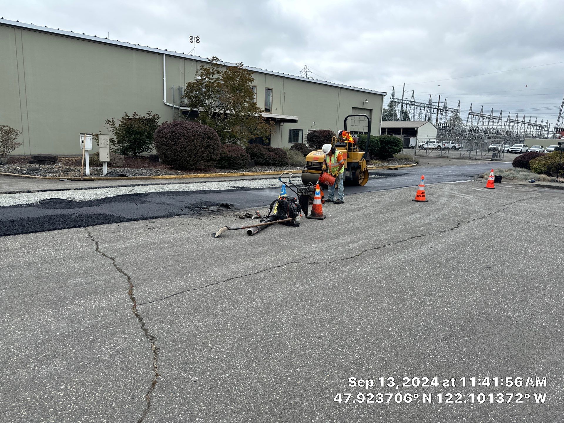 Bonneville Power Administration | Asphalt Patch Repair by Jireh Asphalt & Concrete Inc 