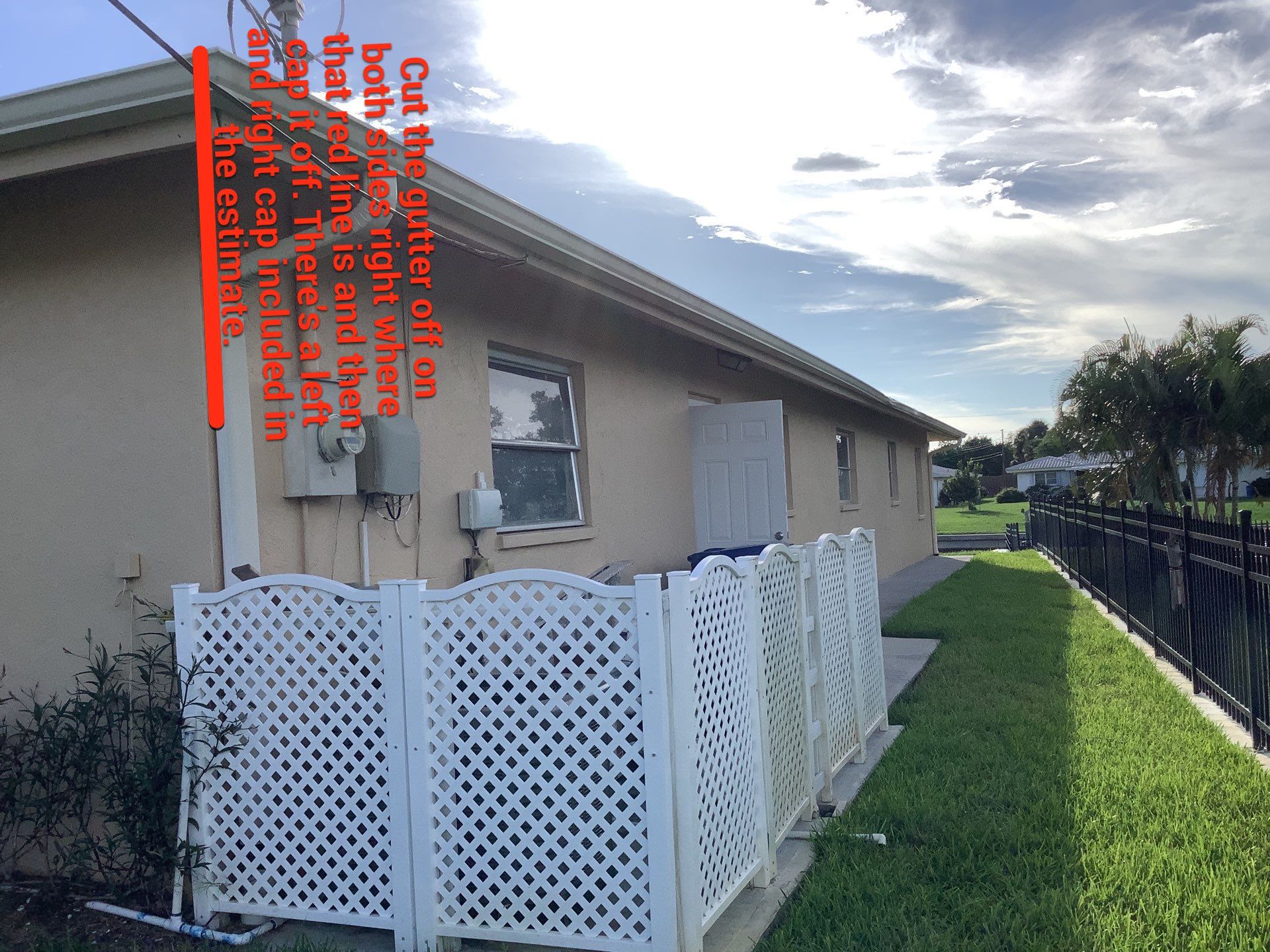 7-Inch Seamless Gutters for Heavy Rain Protection in Englewood FL by Gutter Professors