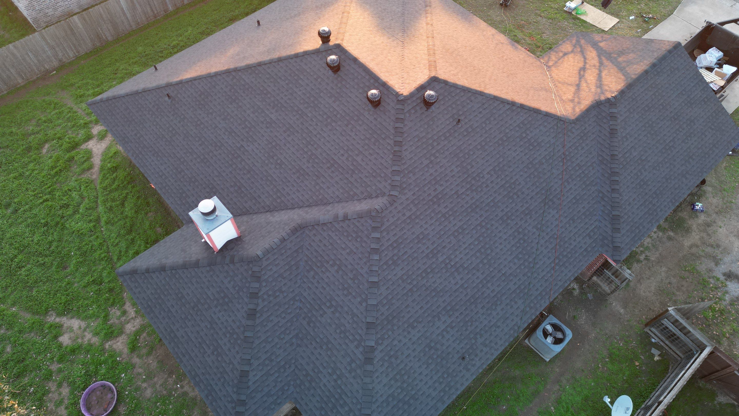 Temple TX — Hail Damage Roof Replacement & Chimney Cricket Installation, West Temple by ROAM Roof & Solar