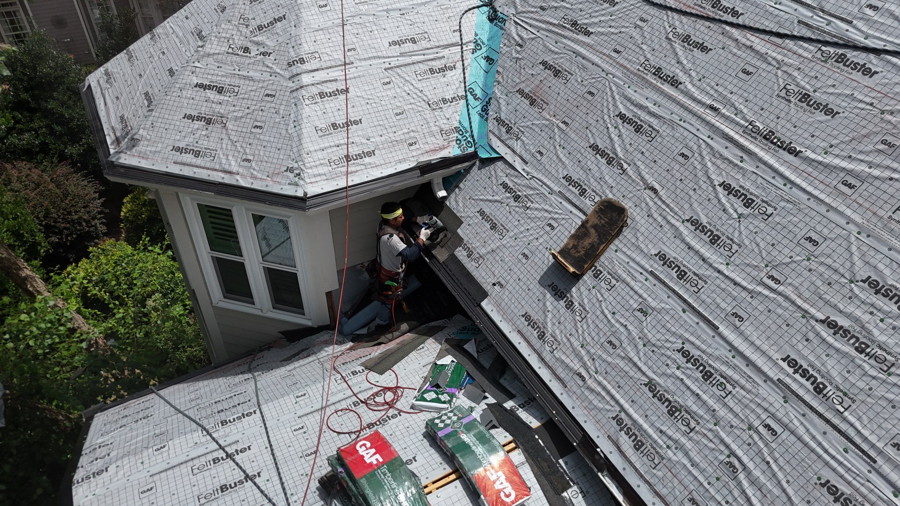 Highland Gate Circle Suwanee Roof Replacement  by Dom Roofing & Restoration