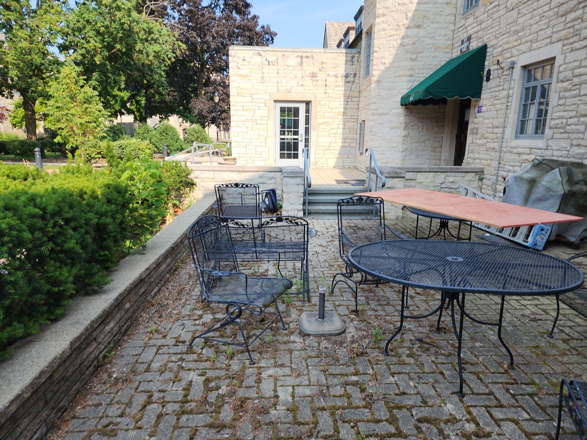 Brick paver cleaning. by Northern Power Washing LLC.